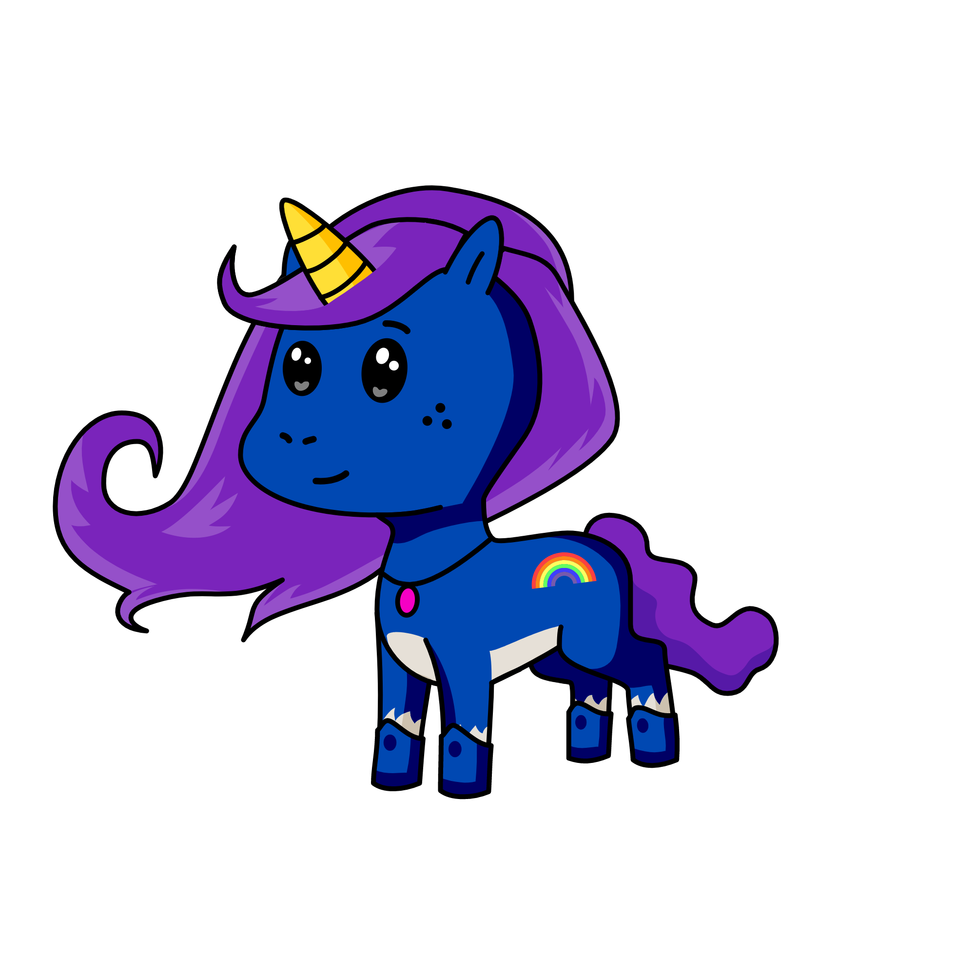 luna, the unicorn