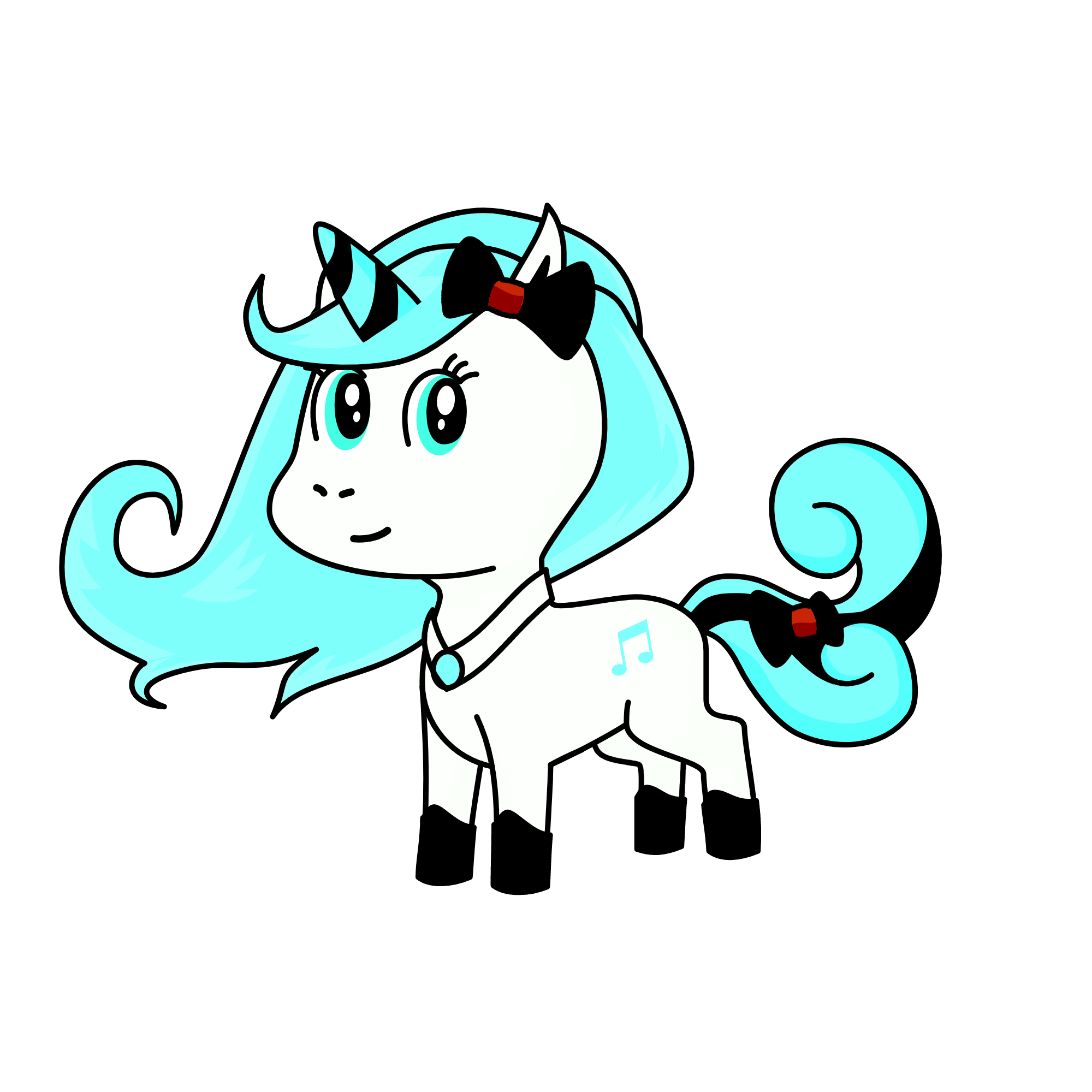 Hatsun Miku, the unicorn
