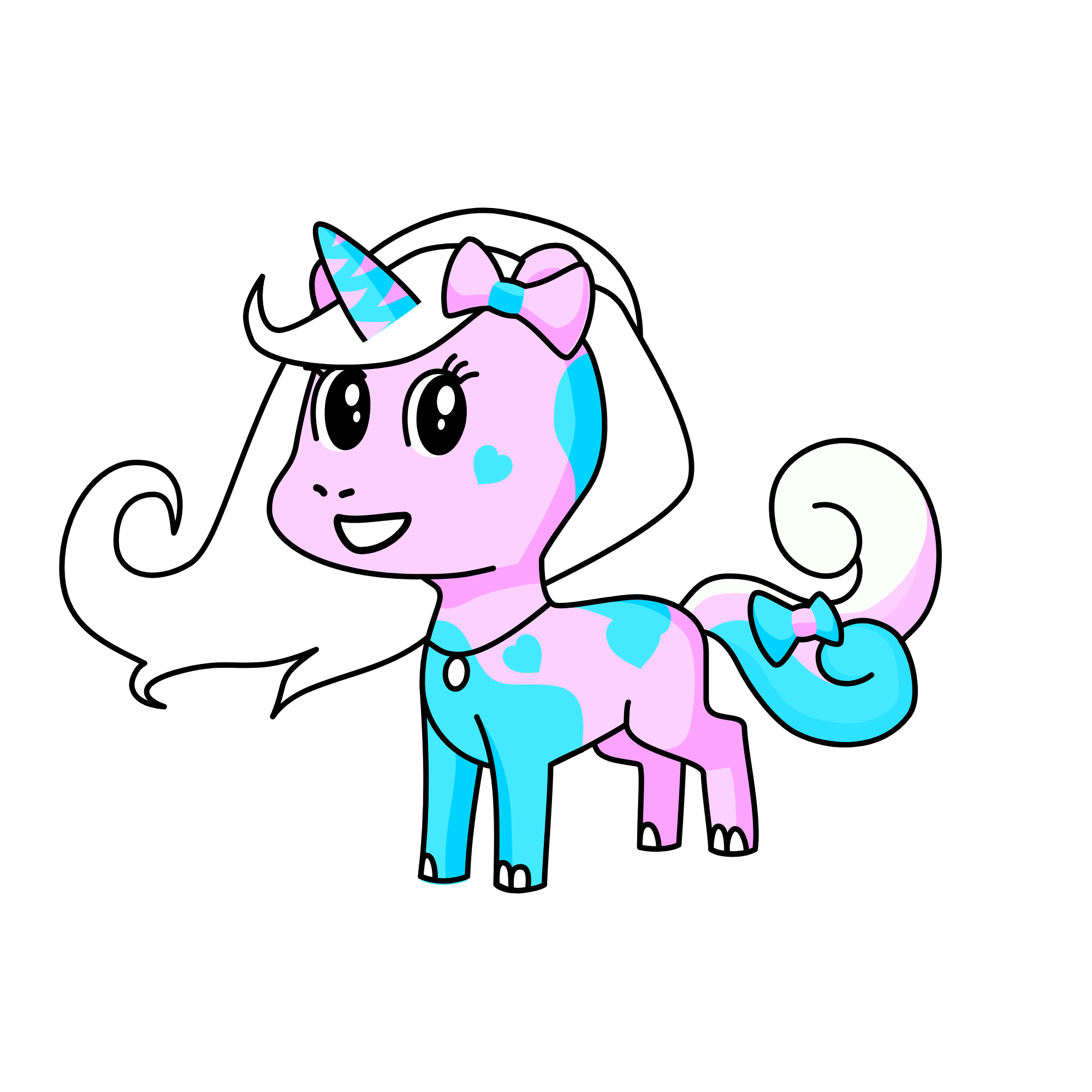 Cotton Candy, the unicorn