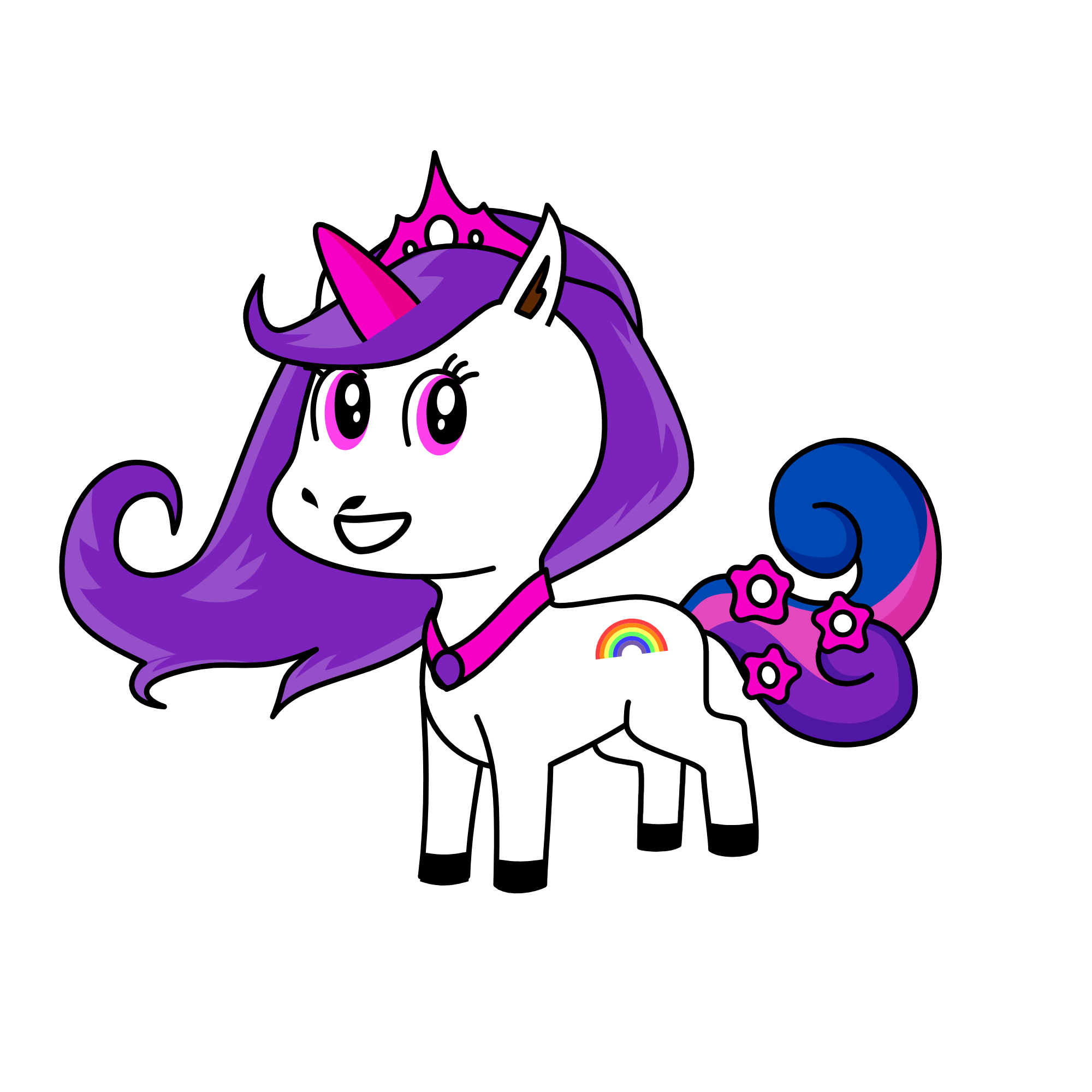 iris, the unicorn