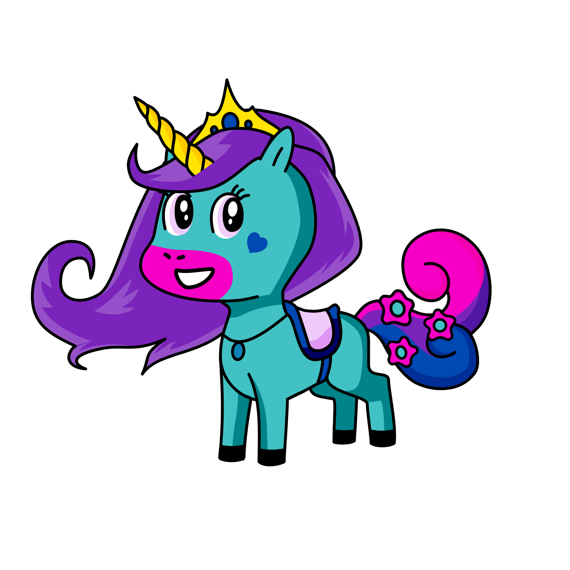 midnight sparkle, the unicorn