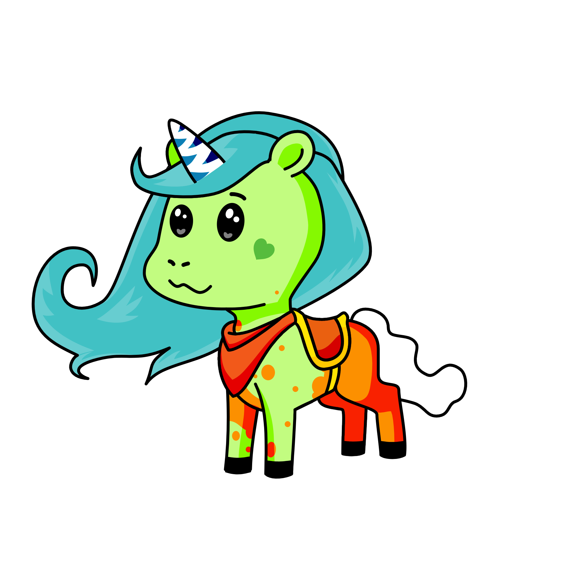 leah, the unicorn