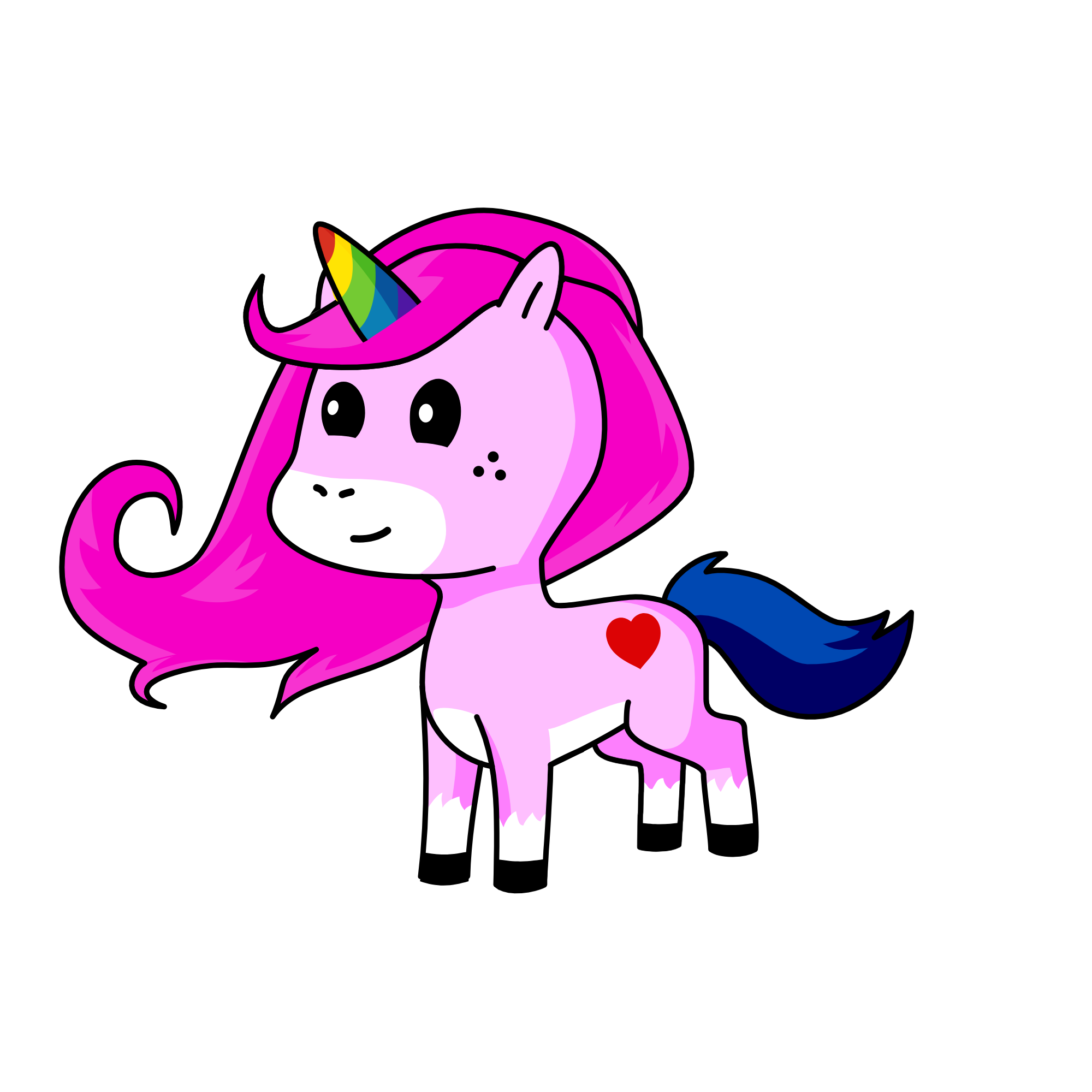video Ambika, the unicorn