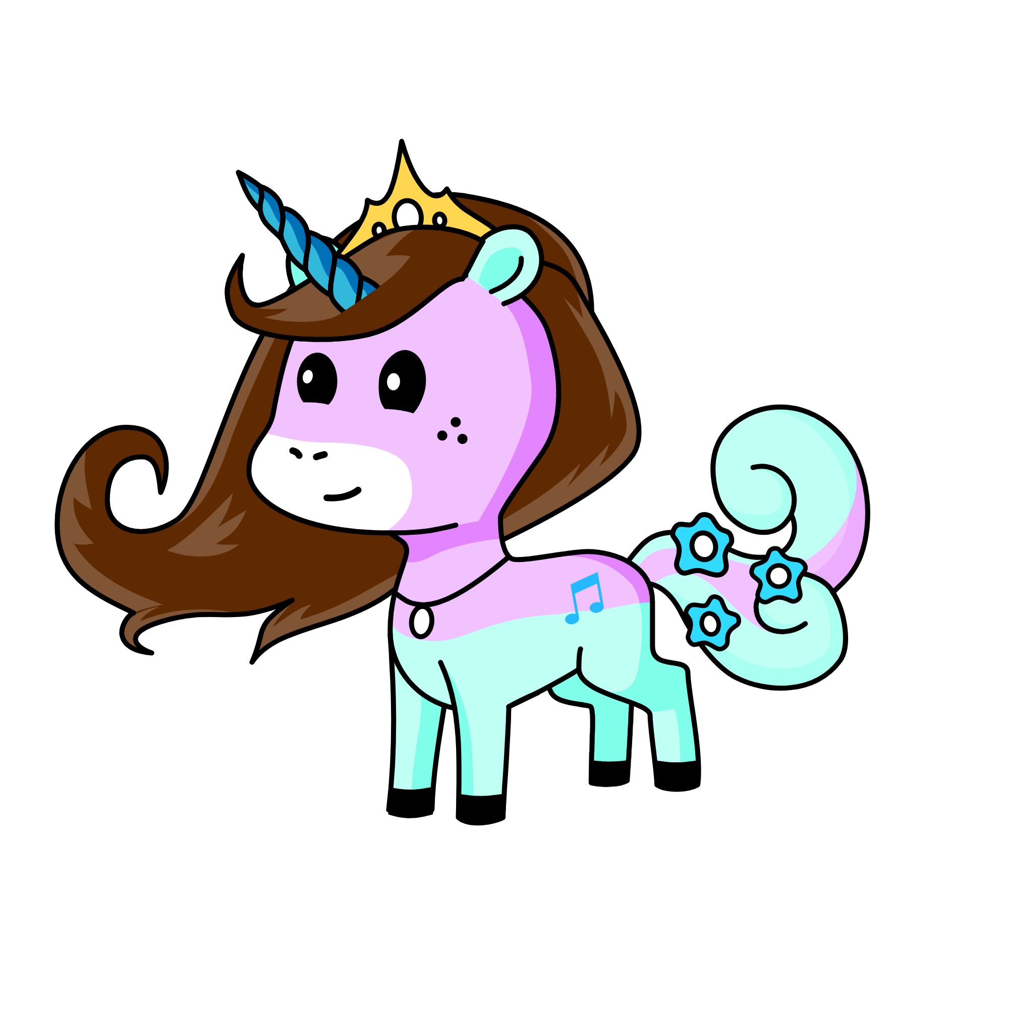 Cotton, the unicorn