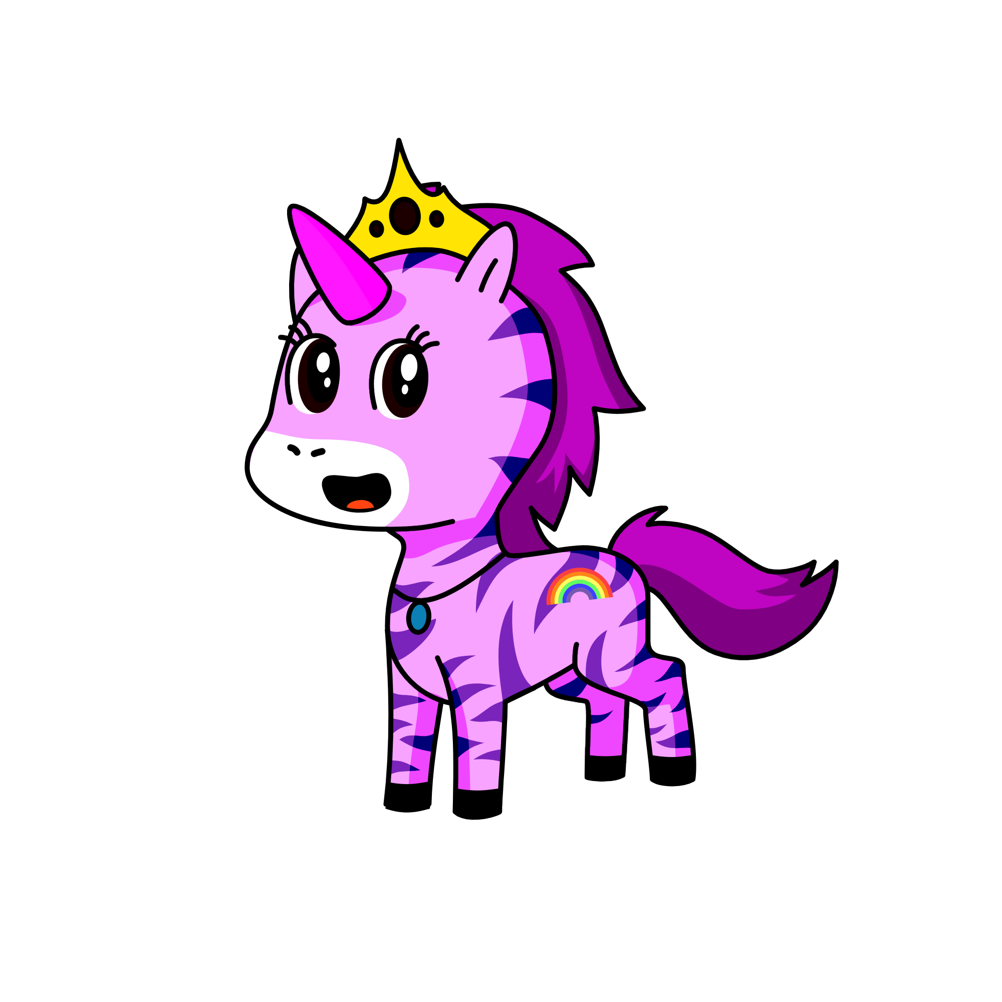 Princess Rainbow🌈, the unicorn