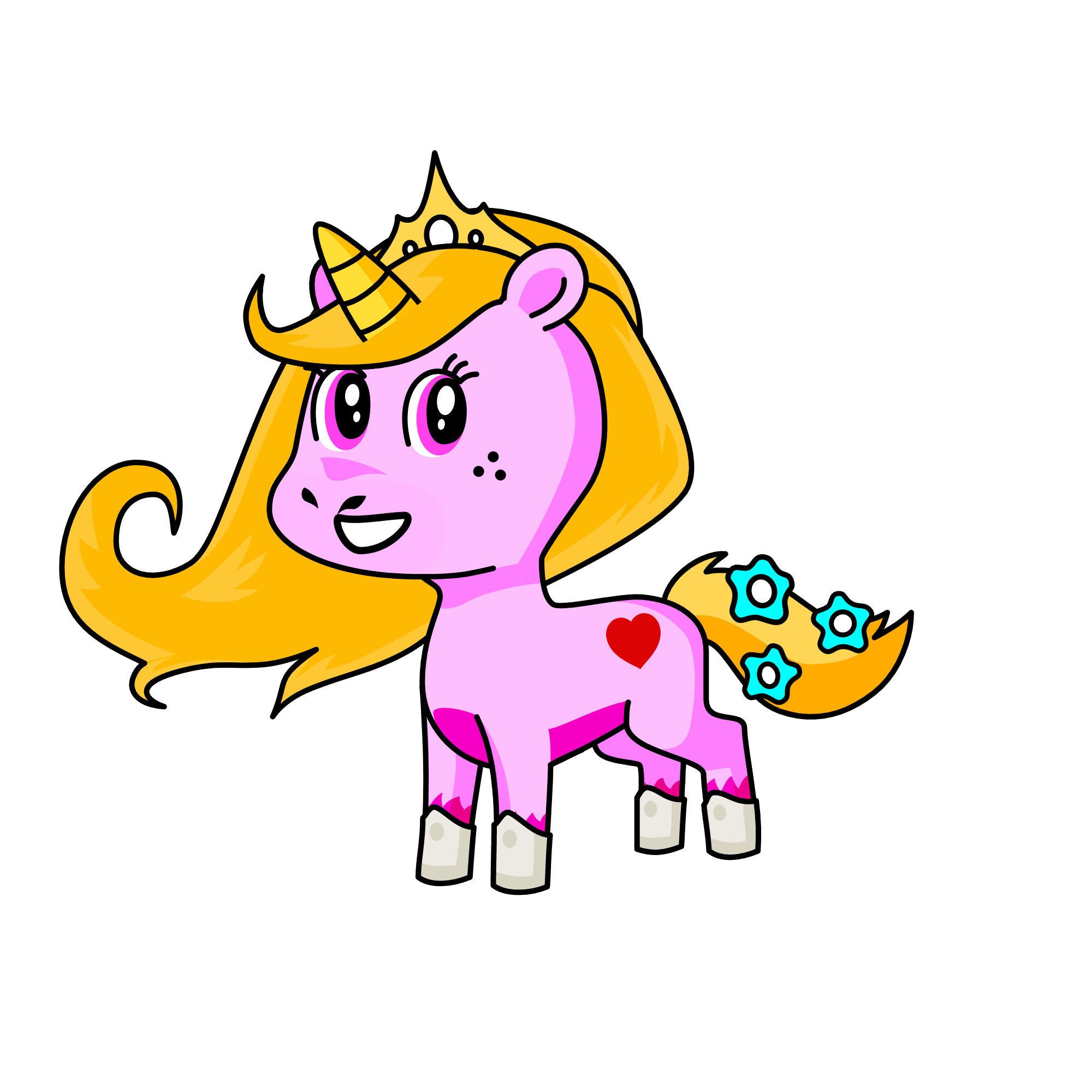 Youni, the unicorn