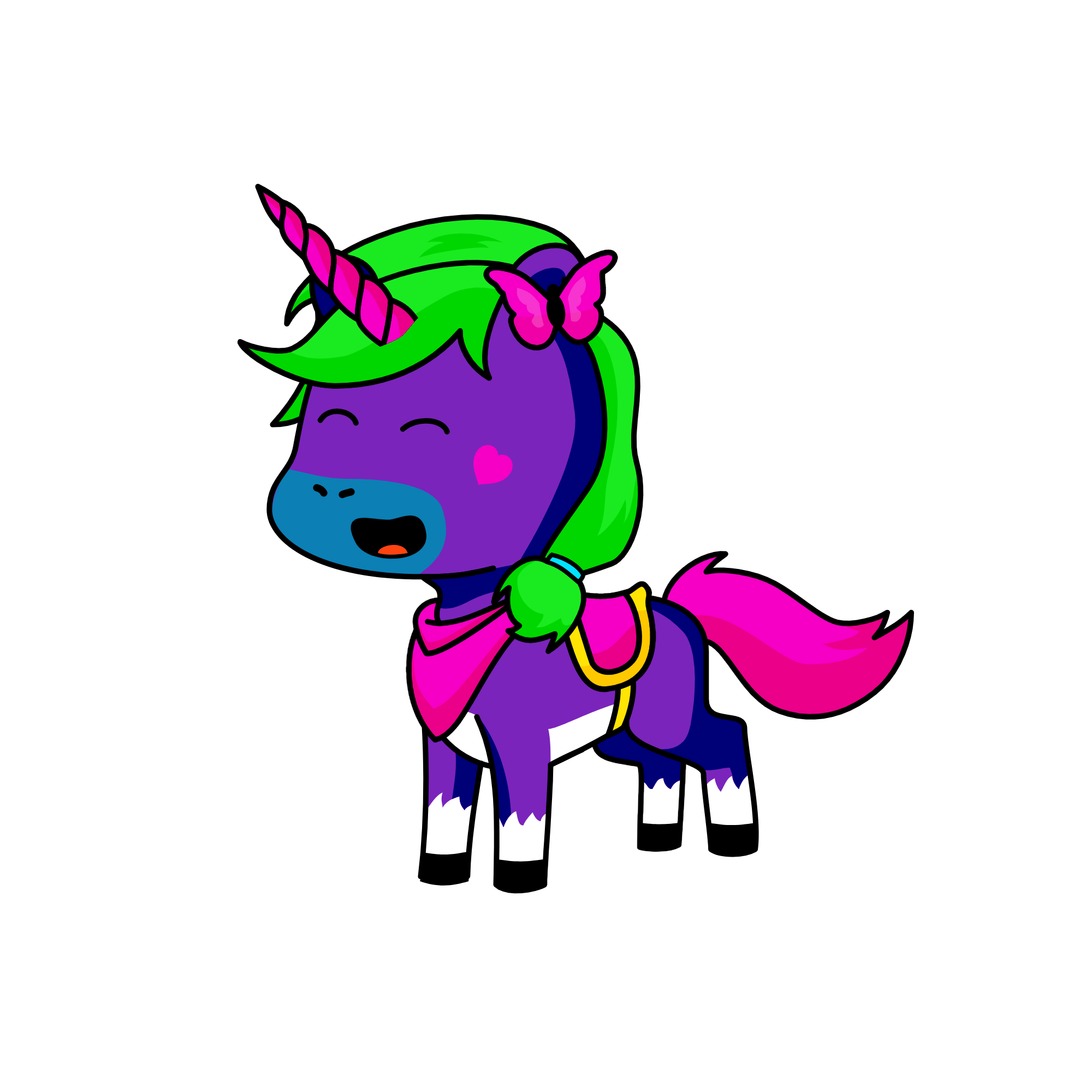 CUTIE, the unicorn