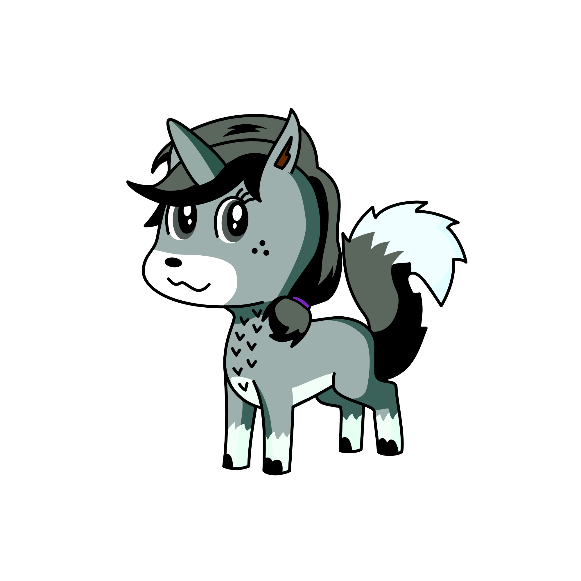 uniwolf, the unicorn