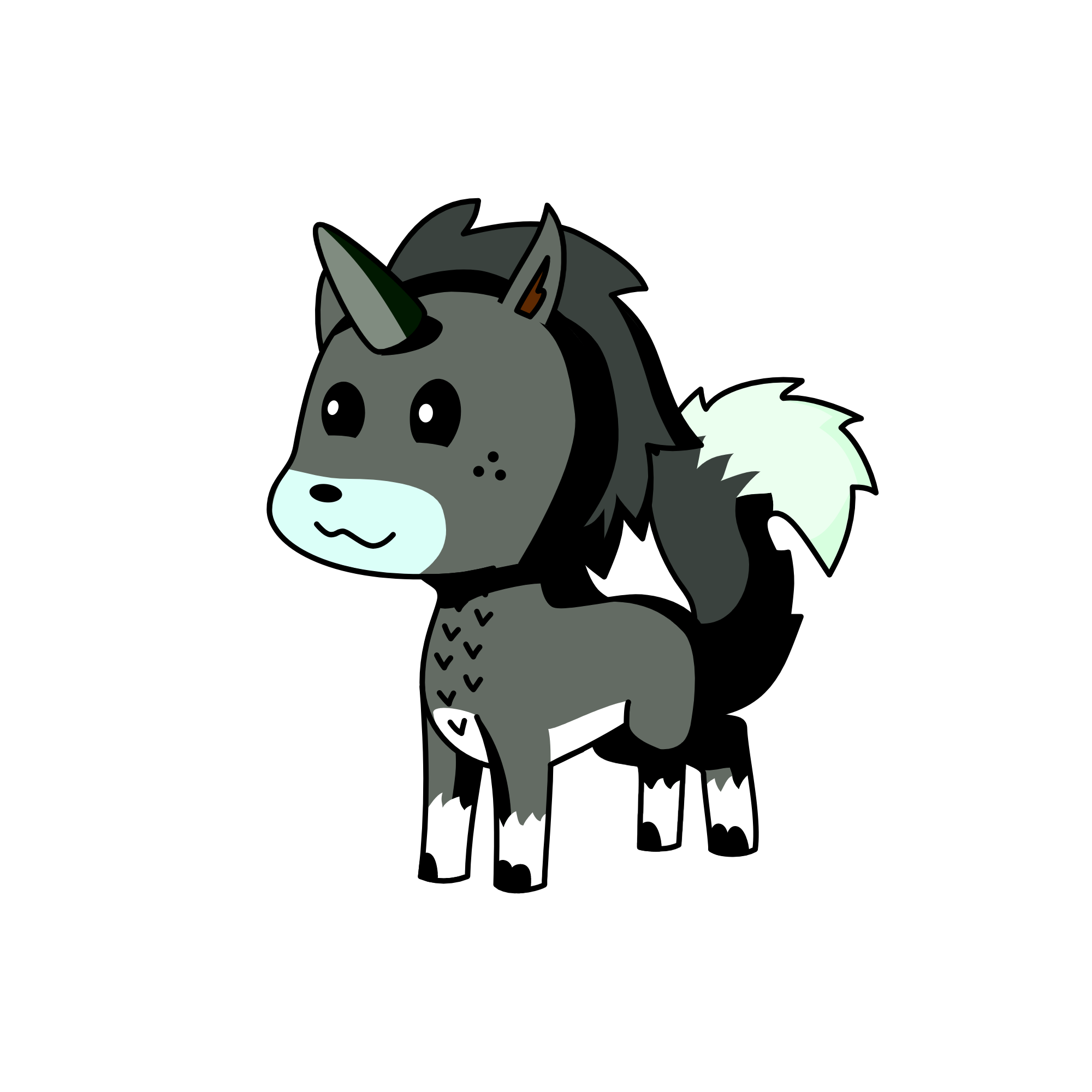 uniwolf, the unicorn