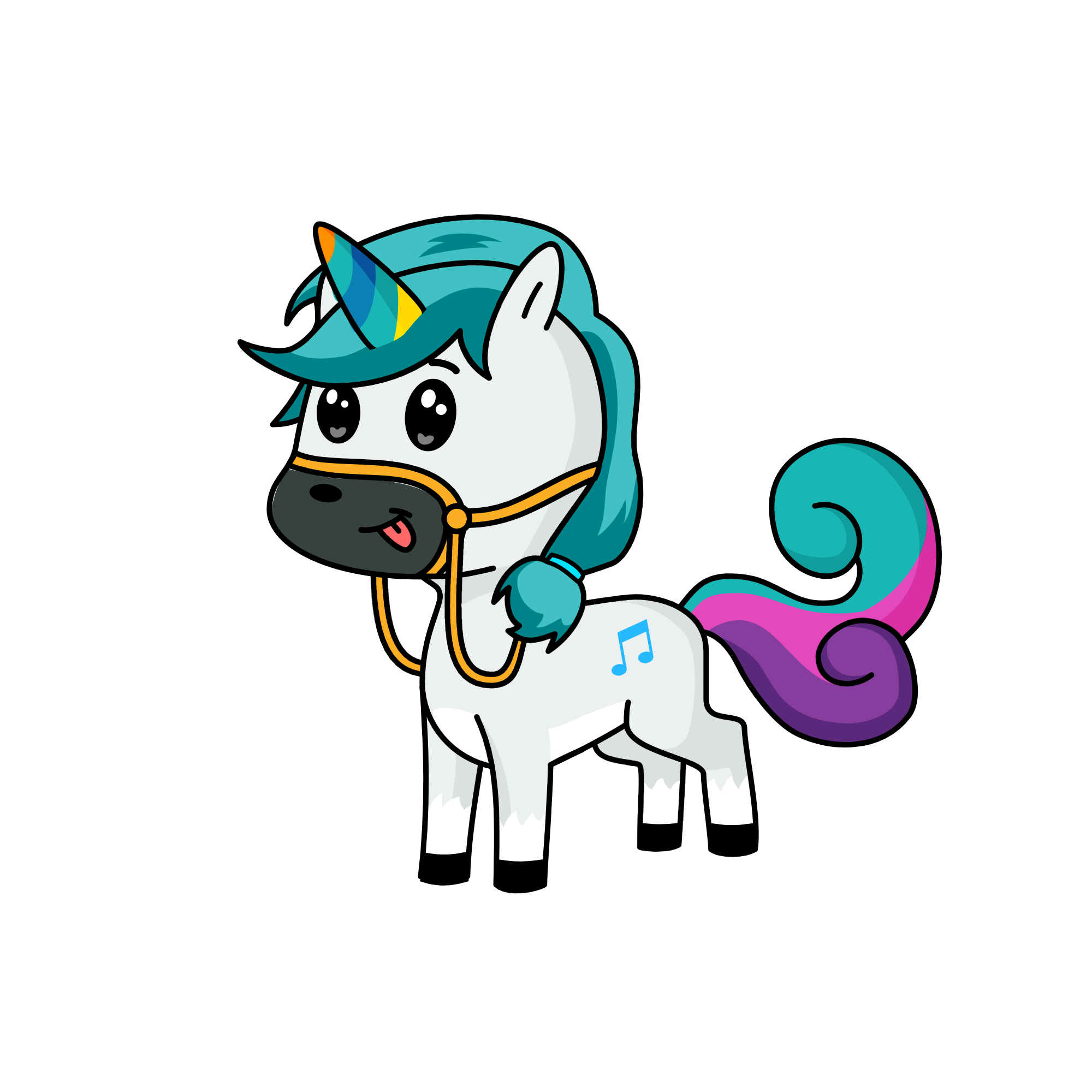 Breadstick, the unicorn