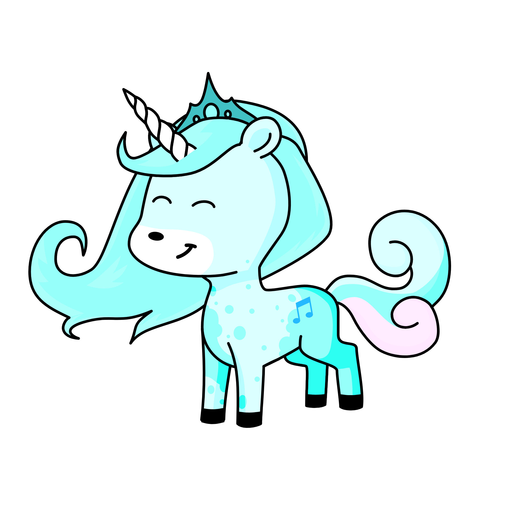 Sky, the unicorn