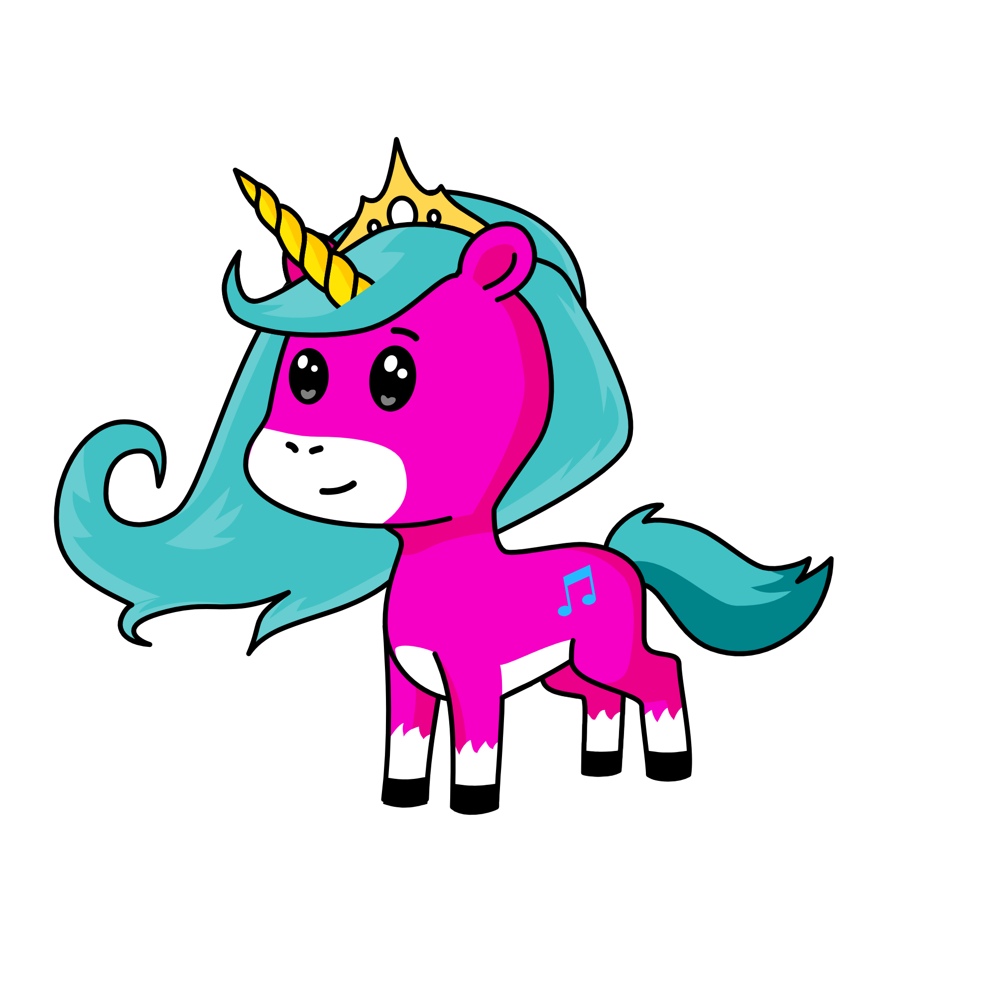 Athena, the unicorn