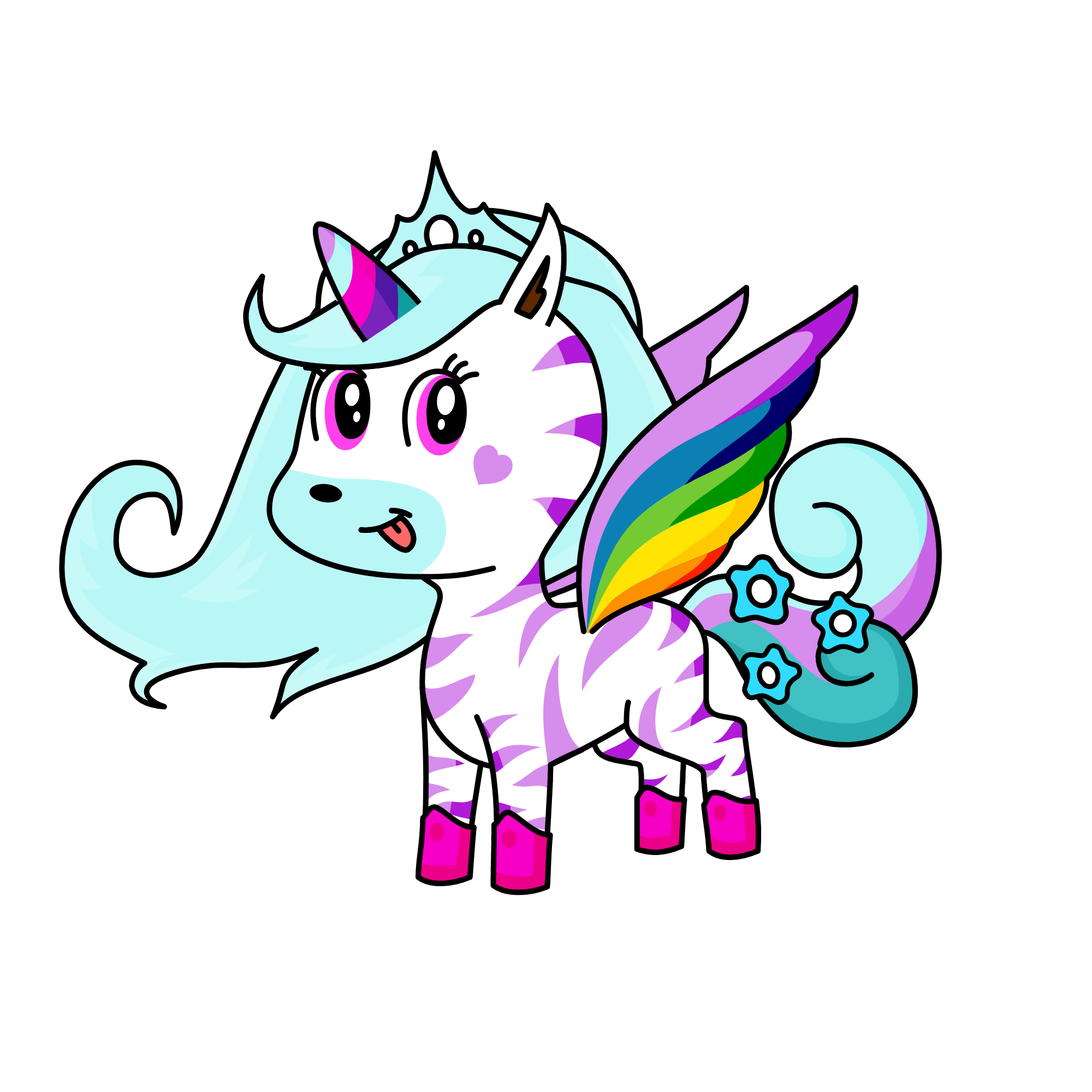 Celestia, the unicorn