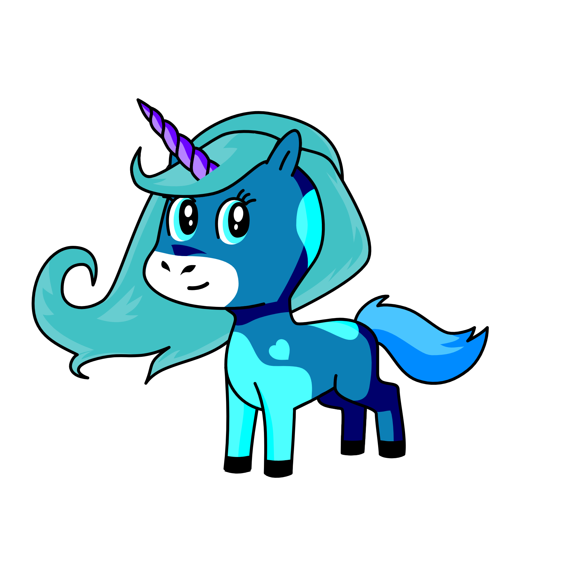 sea-unicorn, the unicorn