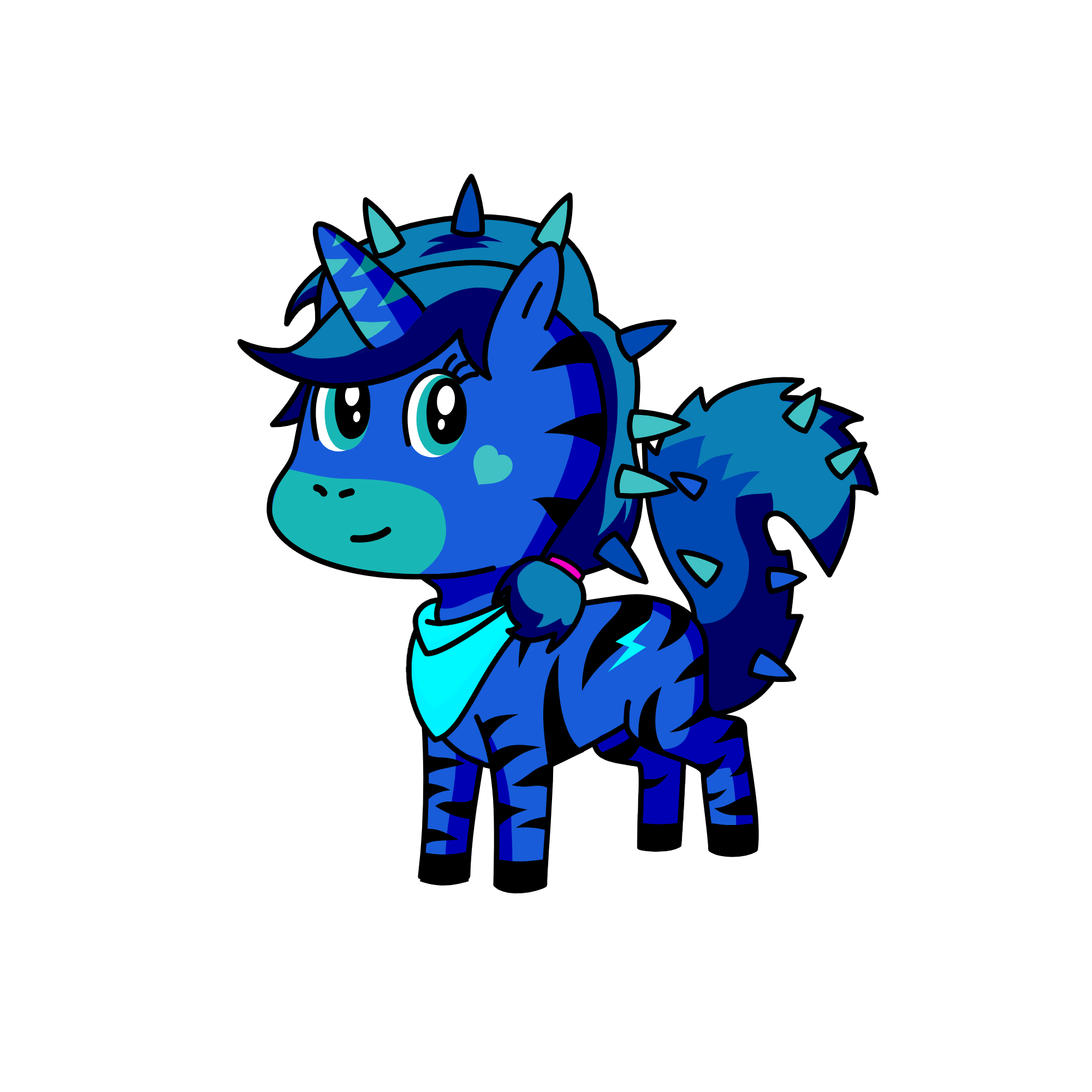Dark, the unicorn