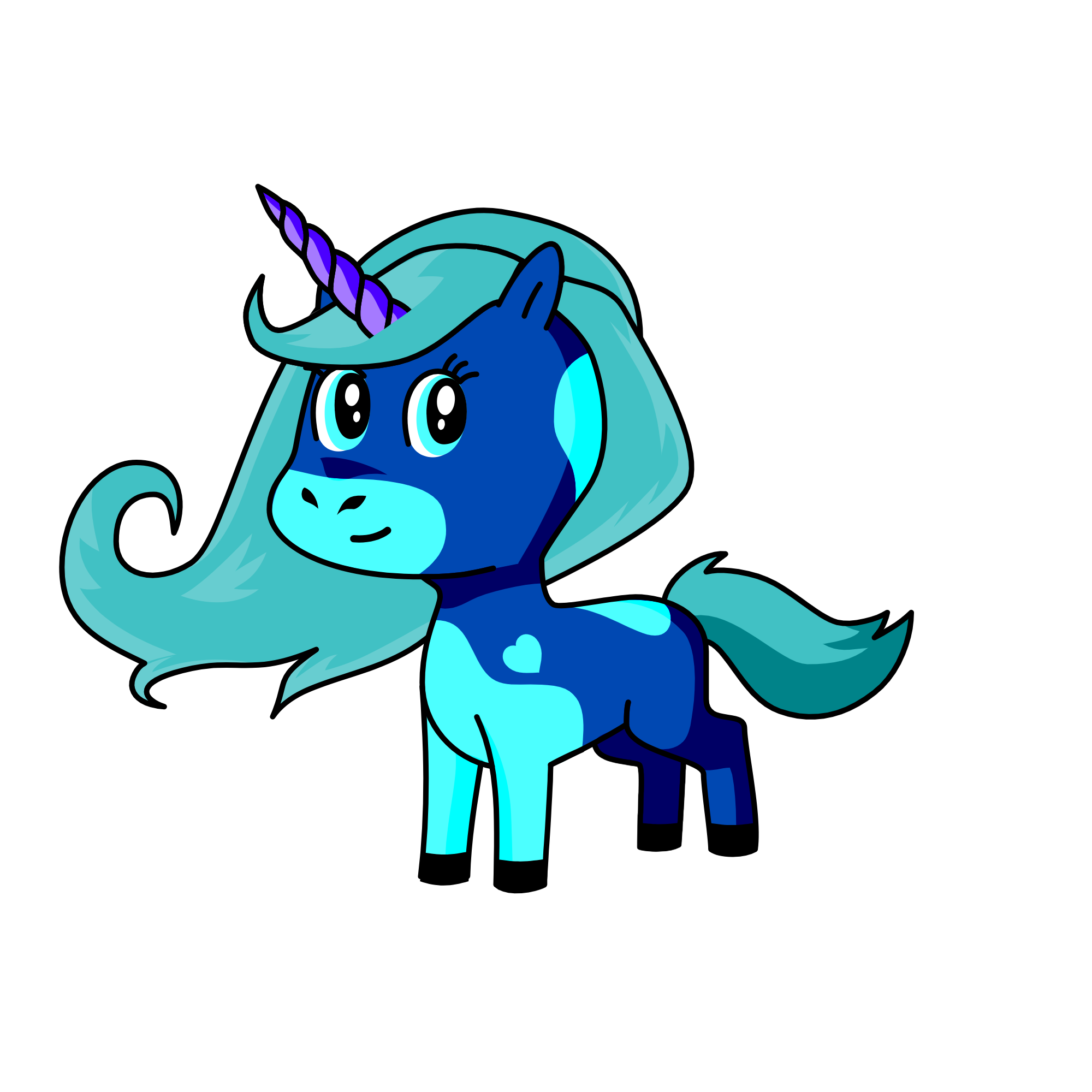 sea-unicorn, the unicorn