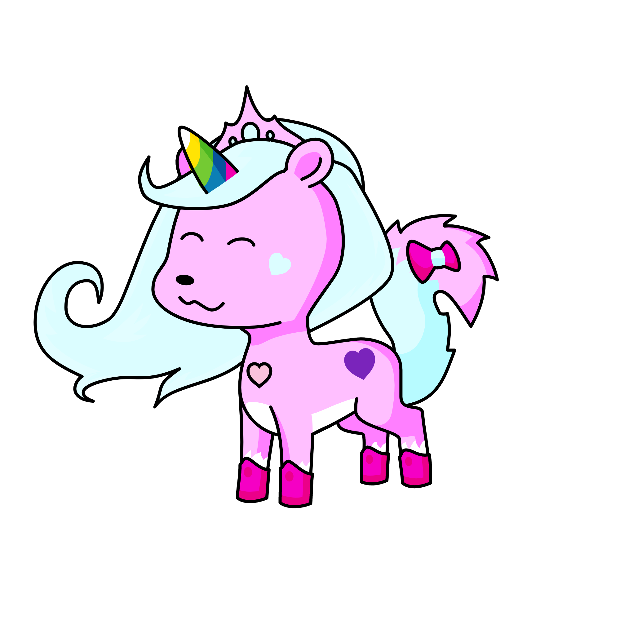 Uni doce fofinho, the unicorn