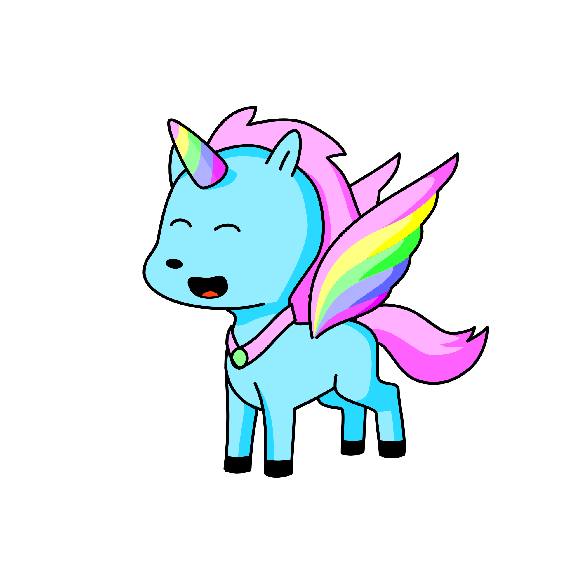 Cotton Candy , the unicorn