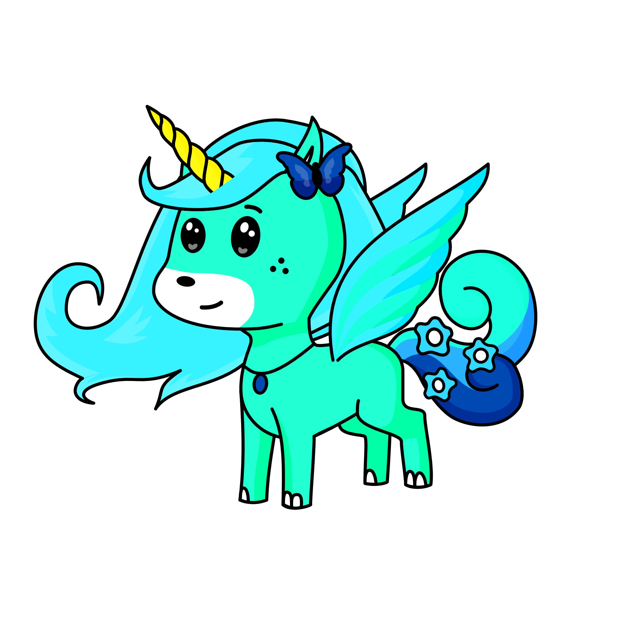 Magic, the unicorn