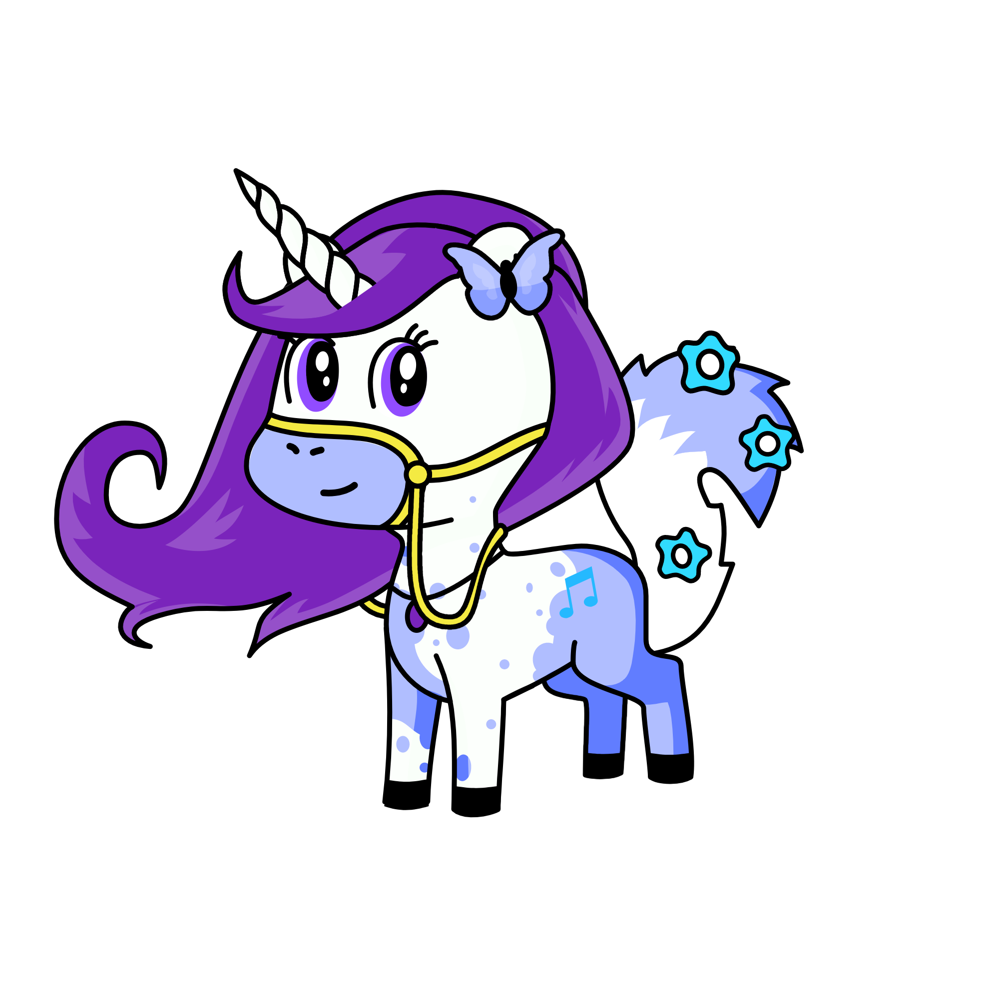 Felicia, the unicorn