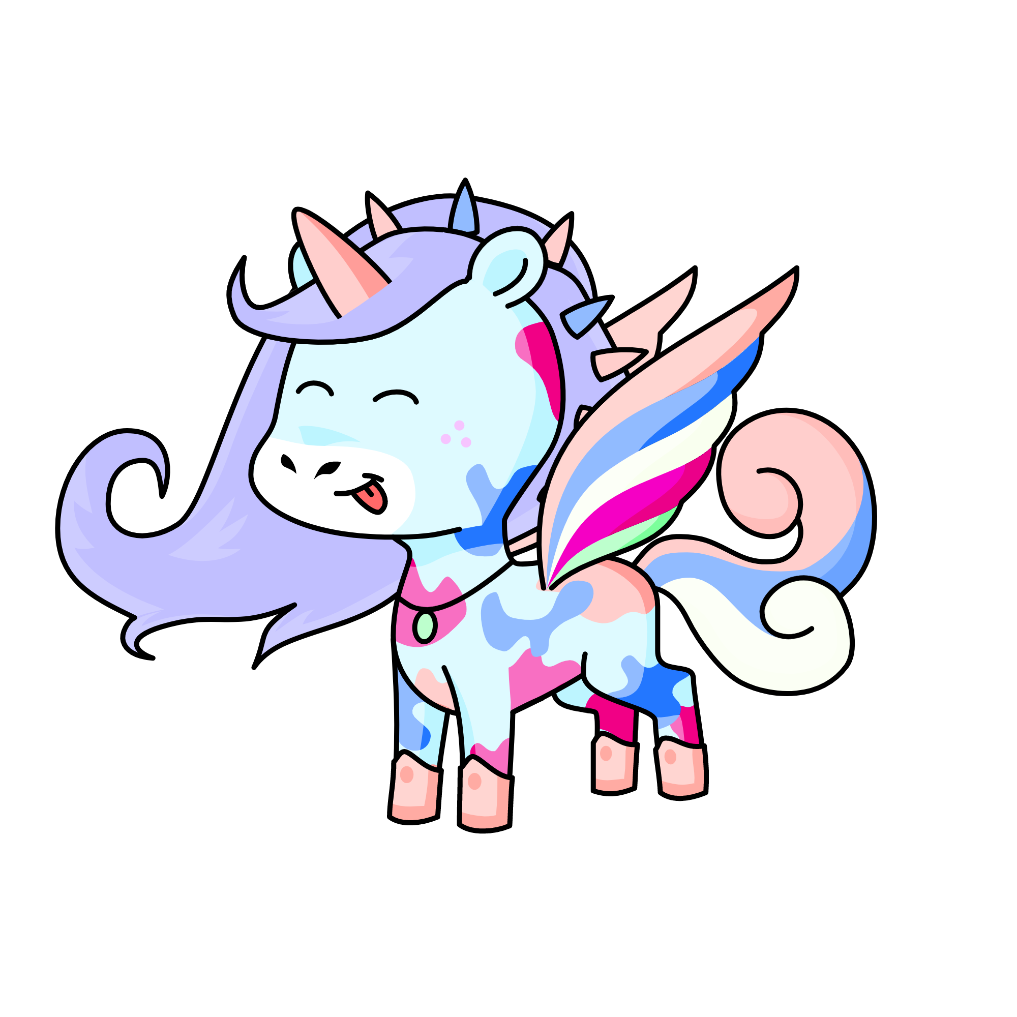 Victoria, the unicorn