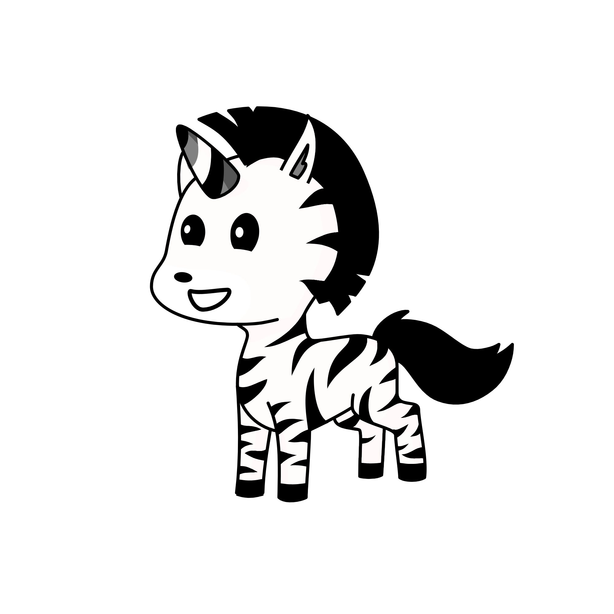 Unizebra, the unicorn