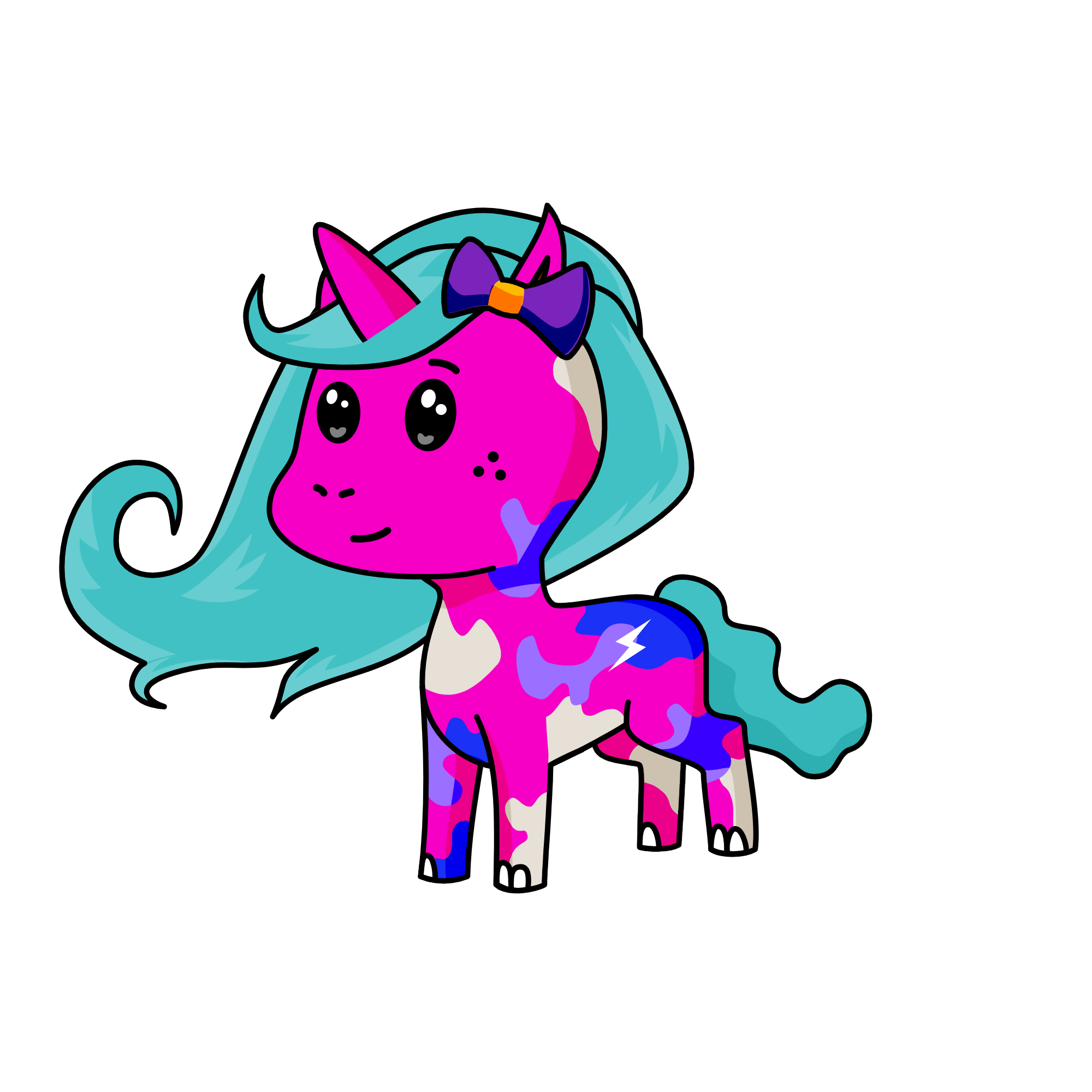 the Unicorn of the garden , the unicorn