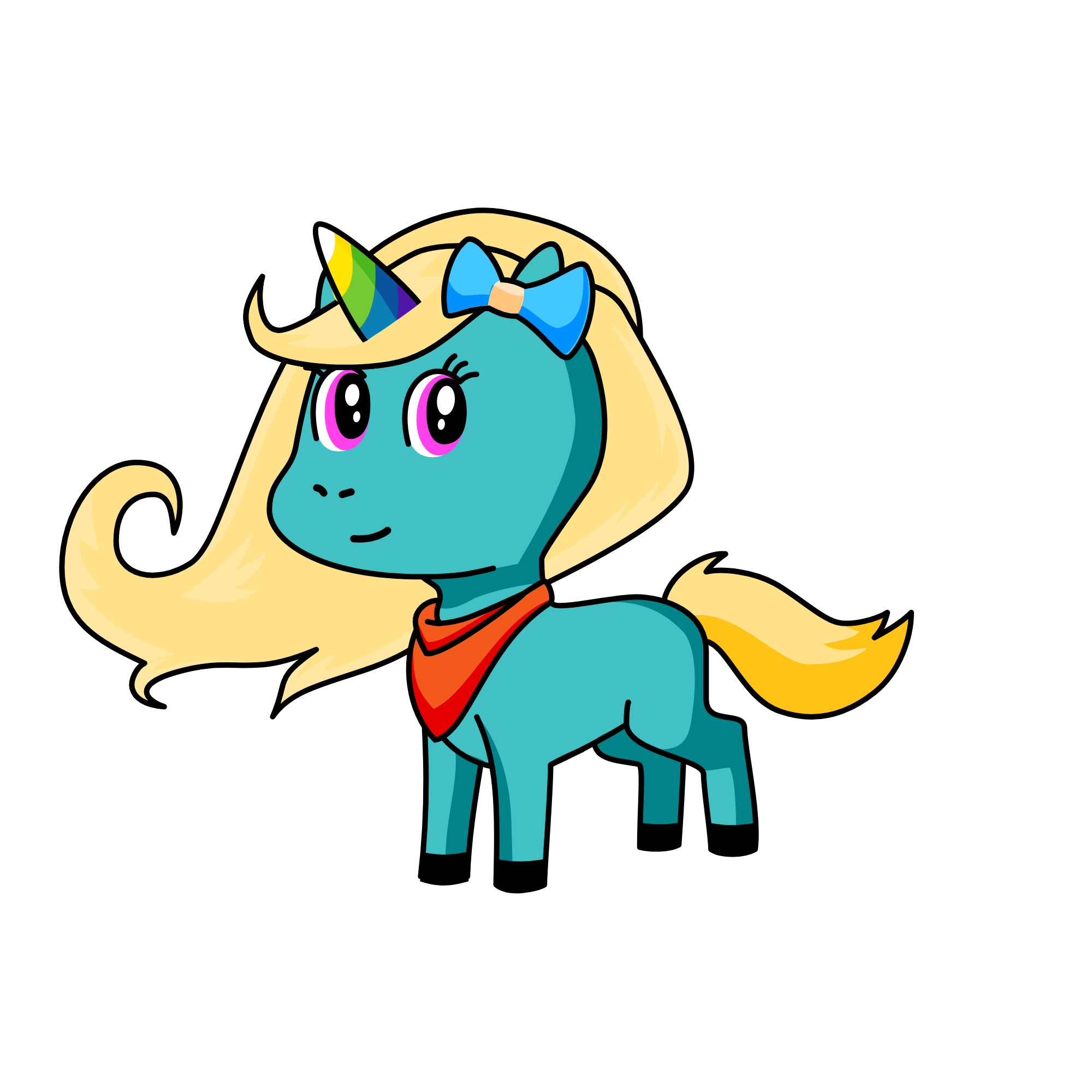 Merry, the unicorn