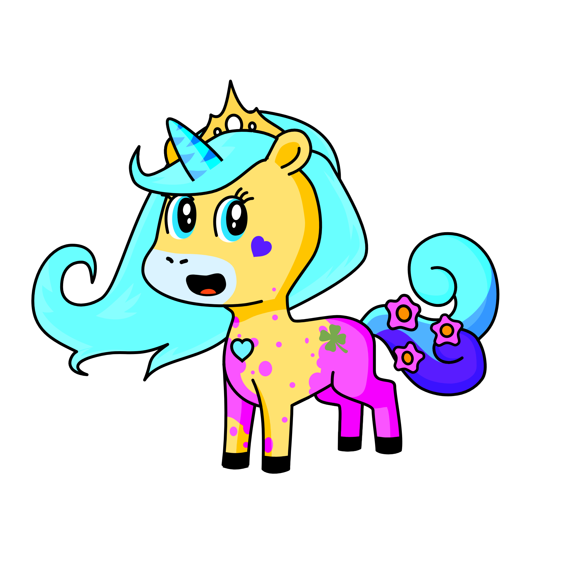 Daimond, the unicorn