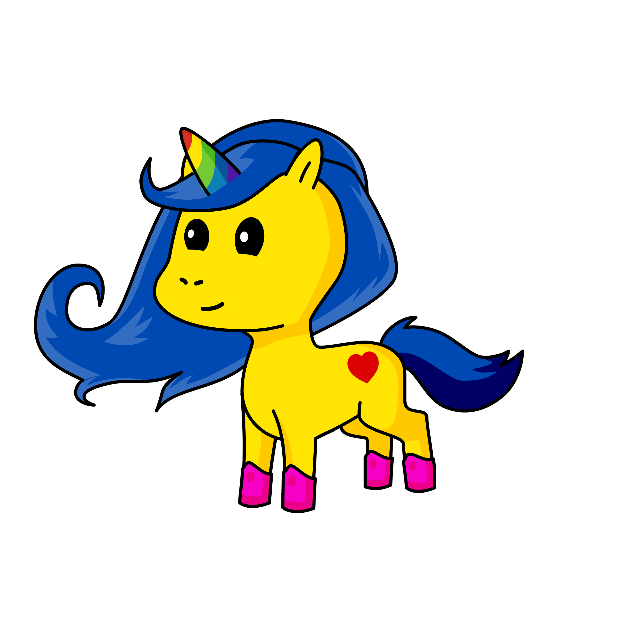 Name Unicorn, the unicorn