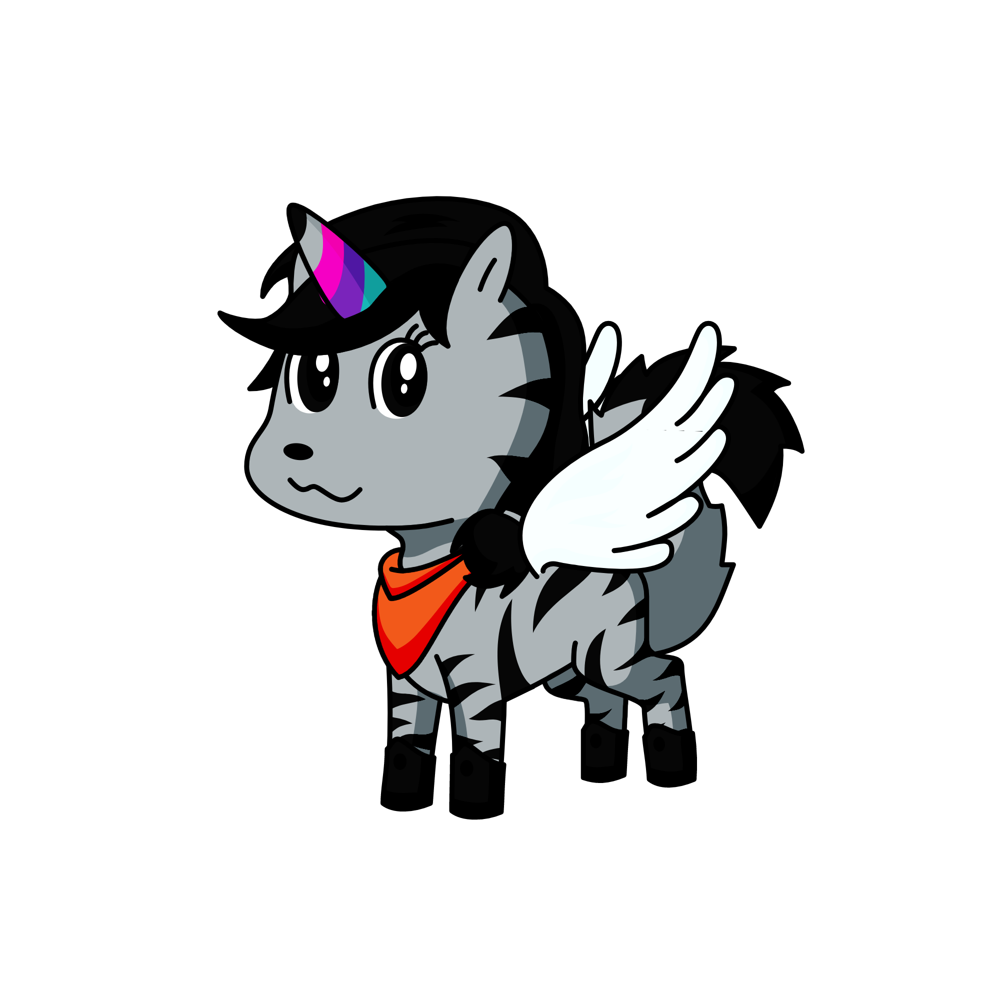 Uniwolf, the unicorn