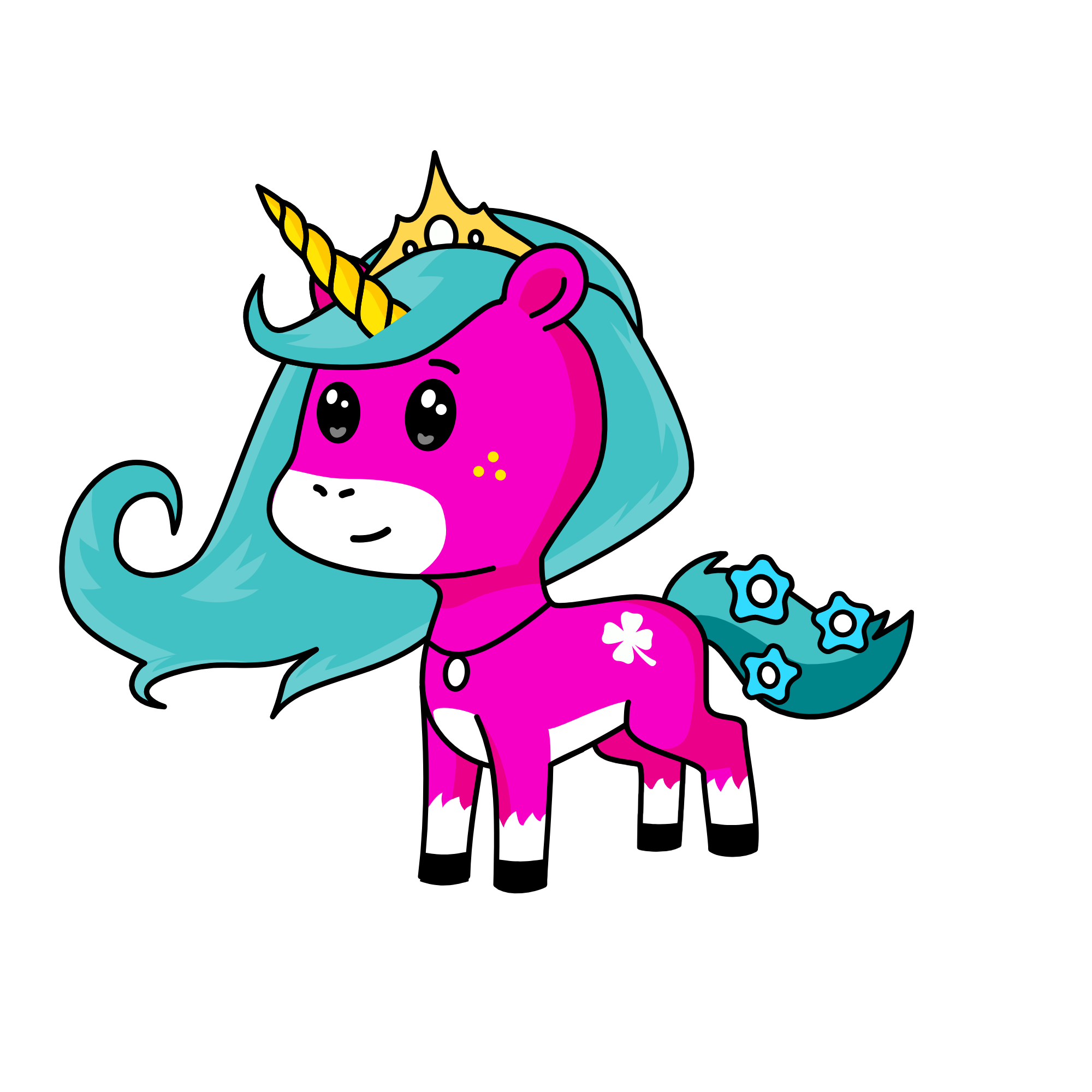 Athena, the unicorn