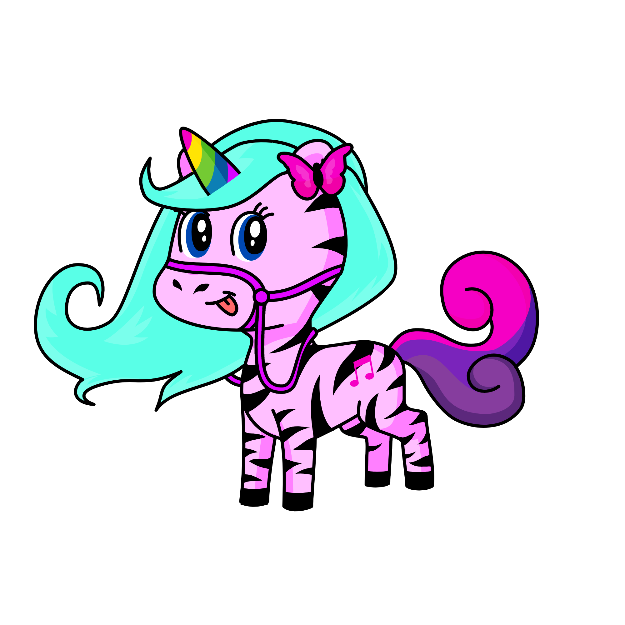 pinkalily, the unicorn