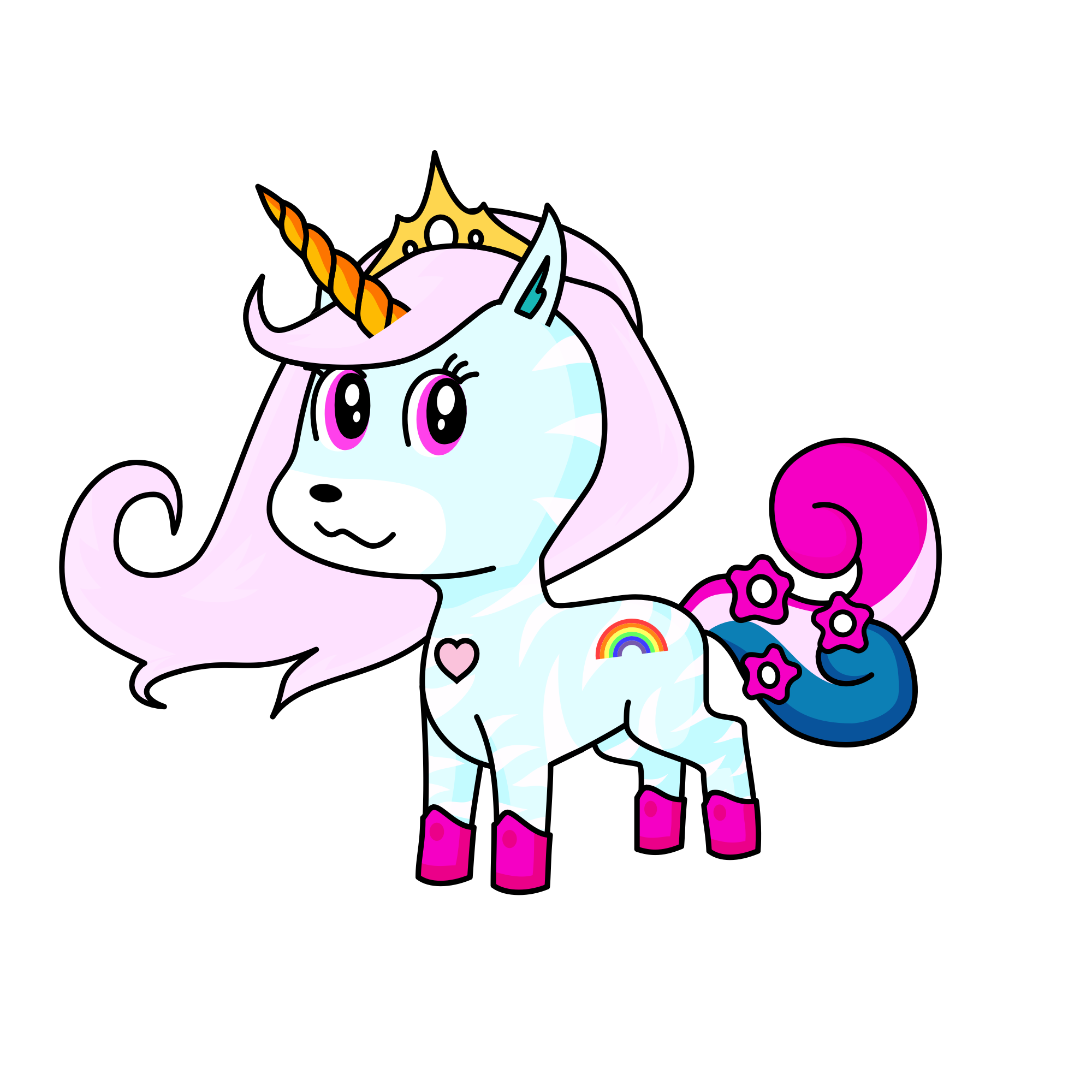 Celestia, the unicorn