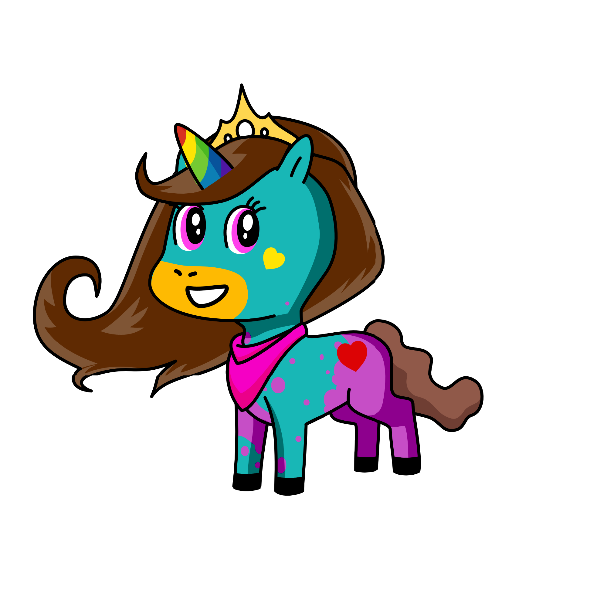 Flurr, the unicorn