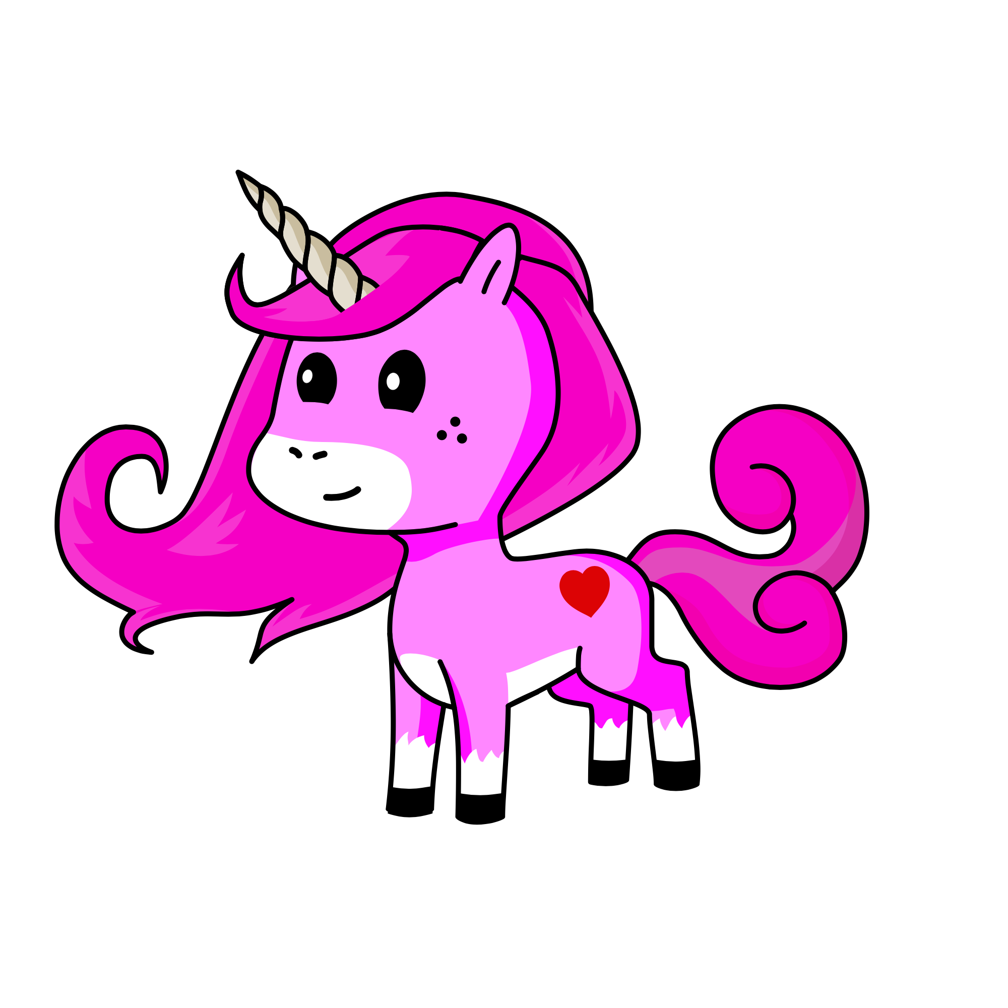 Softy , the unicorn