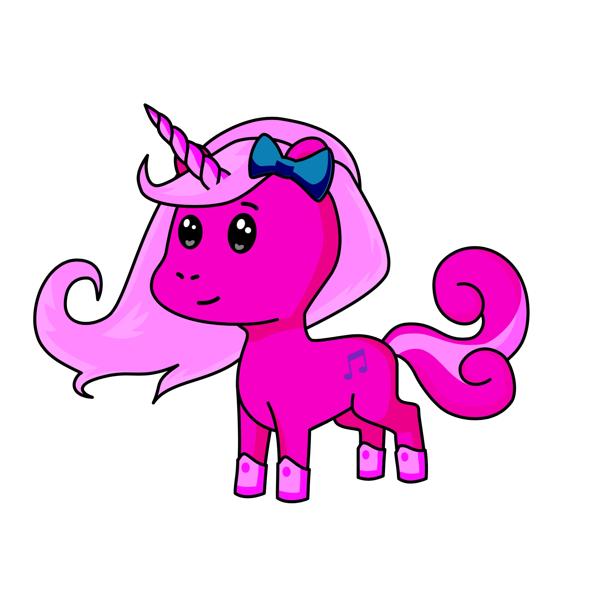 Minty , the unicorn