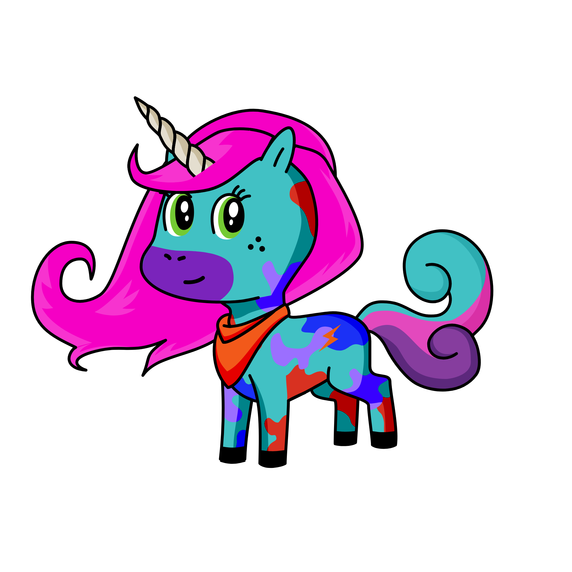 cuye, the unicorn