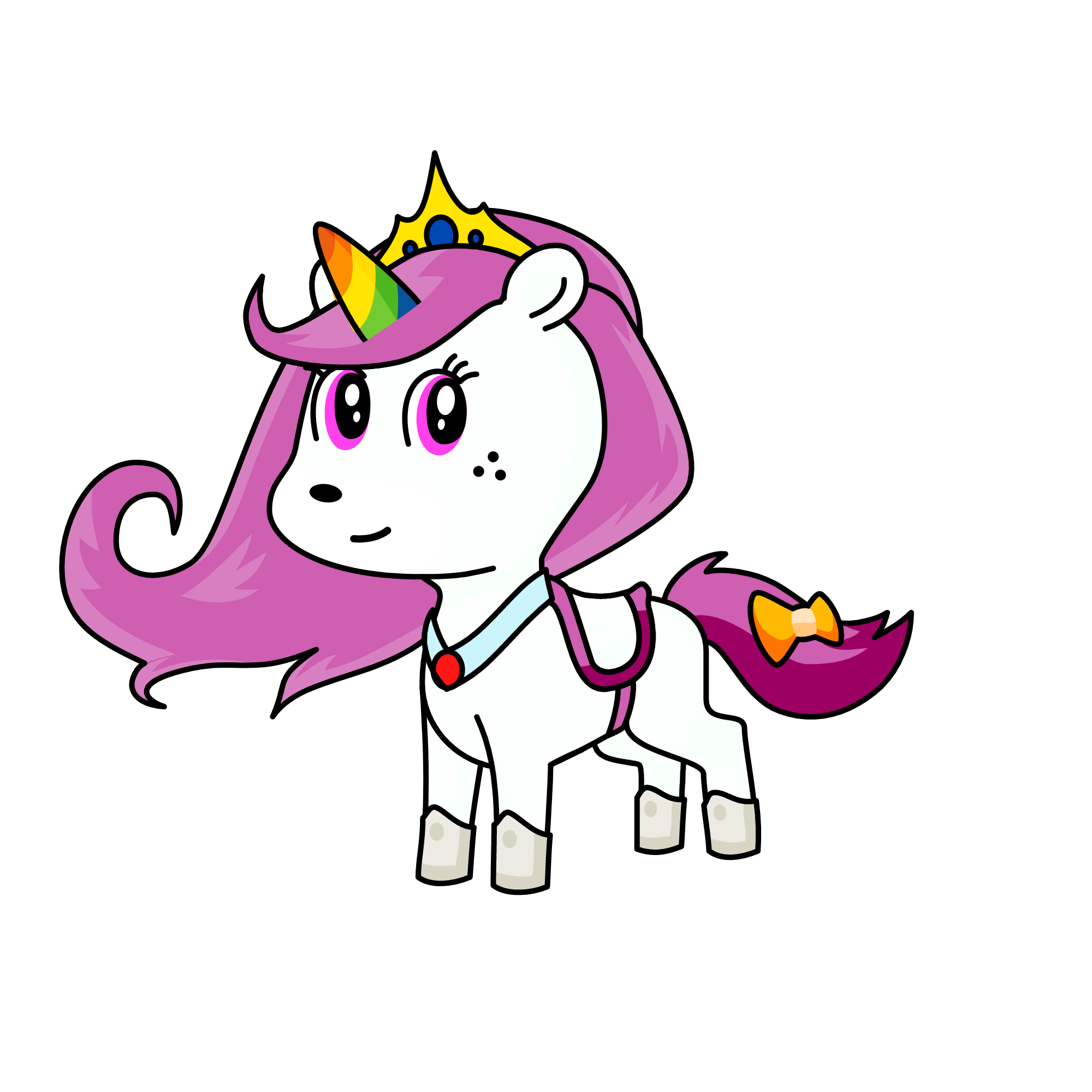 Angelita, the unicorn