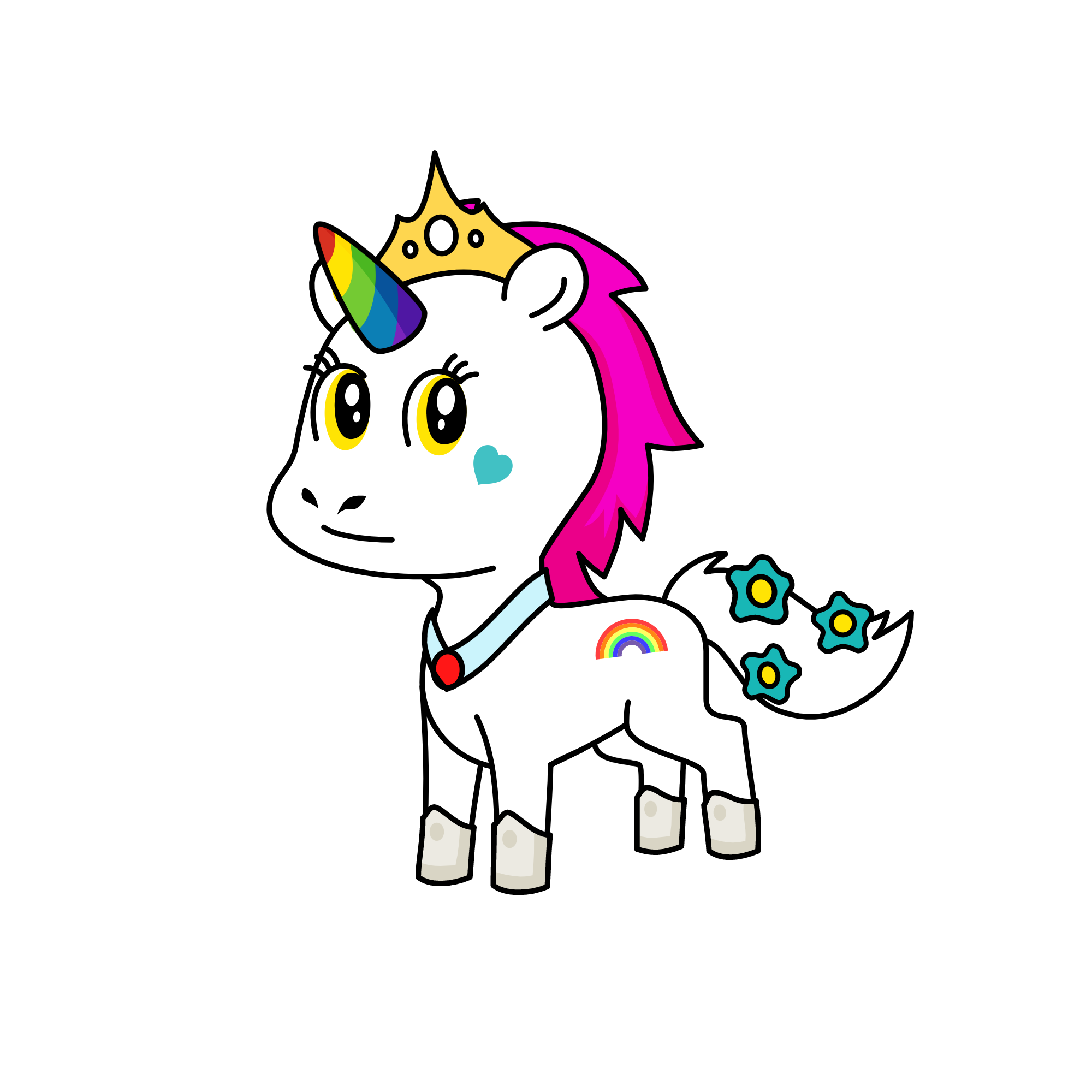 피치, the unicorn