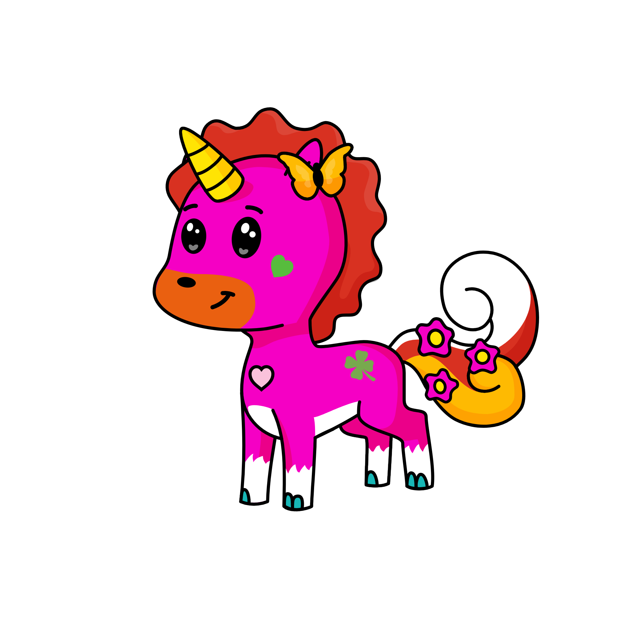 Butterbean Cookie, the unicorn