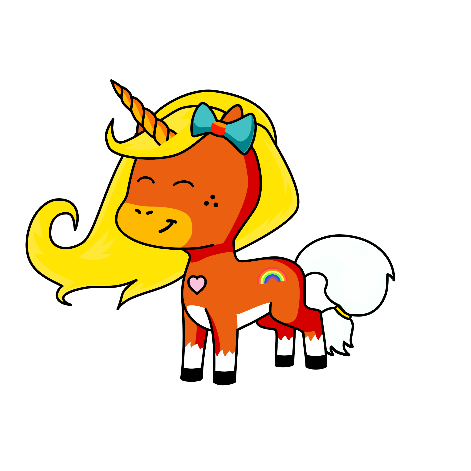 بطوك, the unicorn