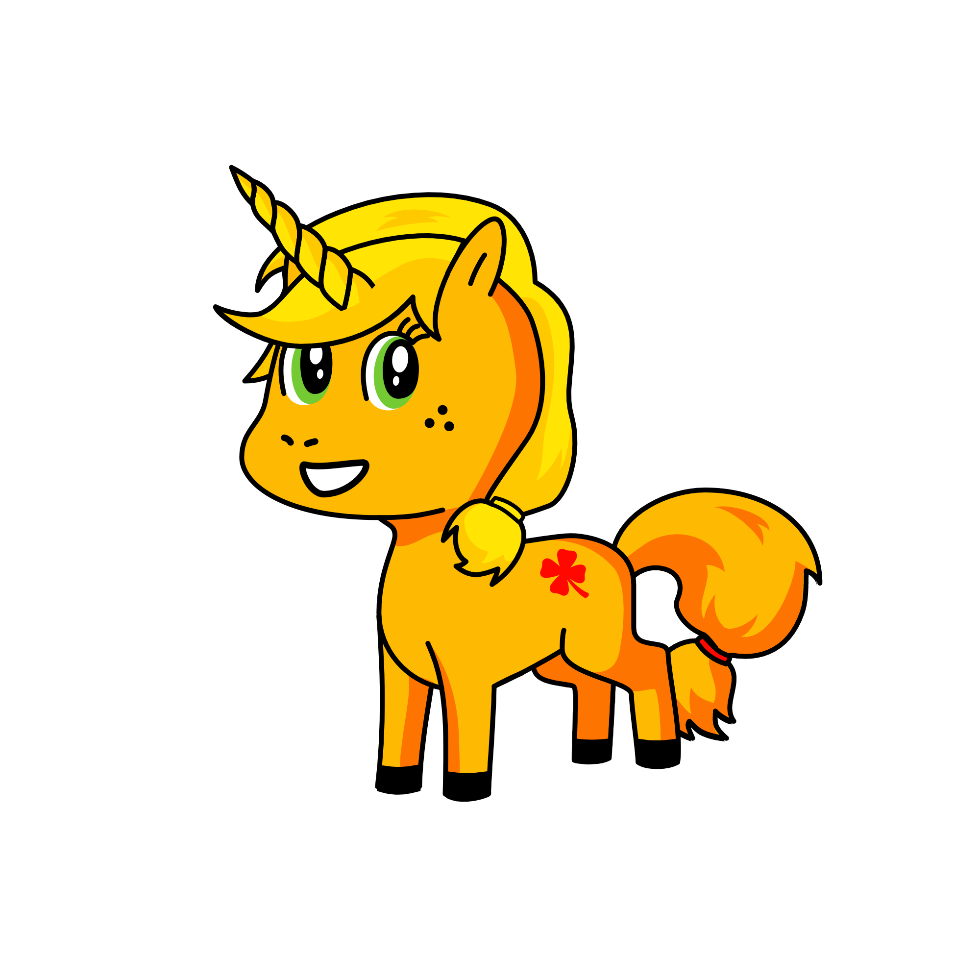Applejac, the unicorn