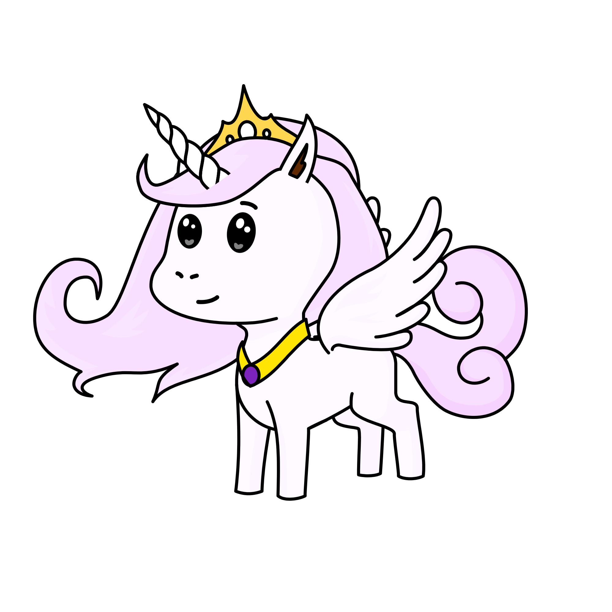 Celesta from my little pony , the unicorn