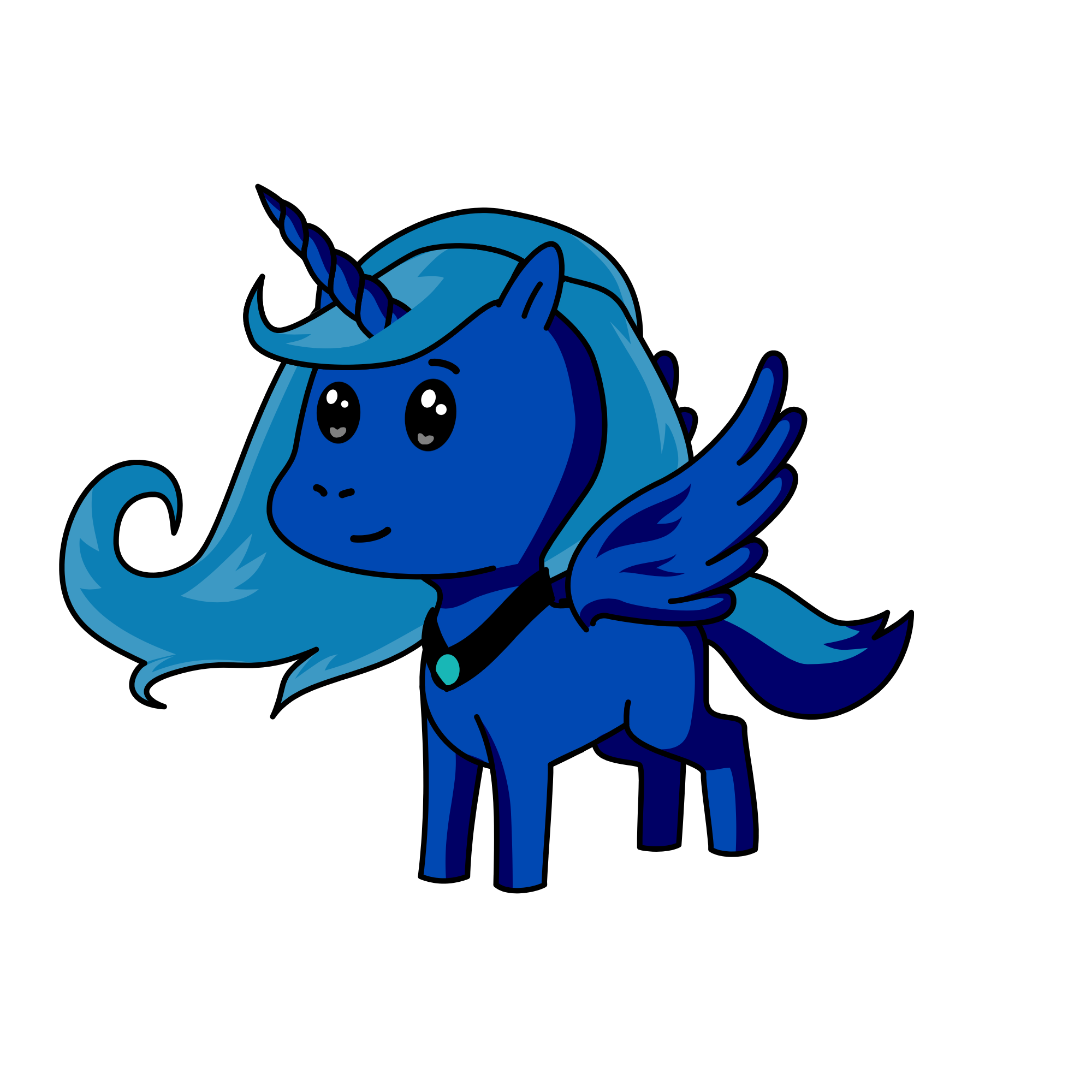 Luna, the unicorn