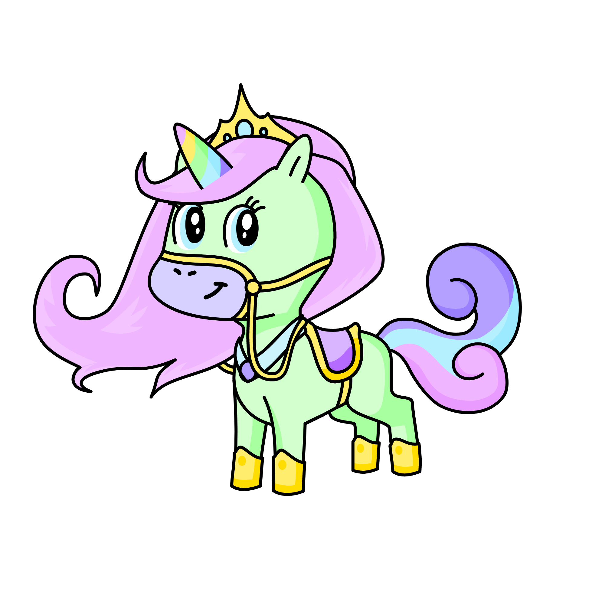 Queenie, the unicorn