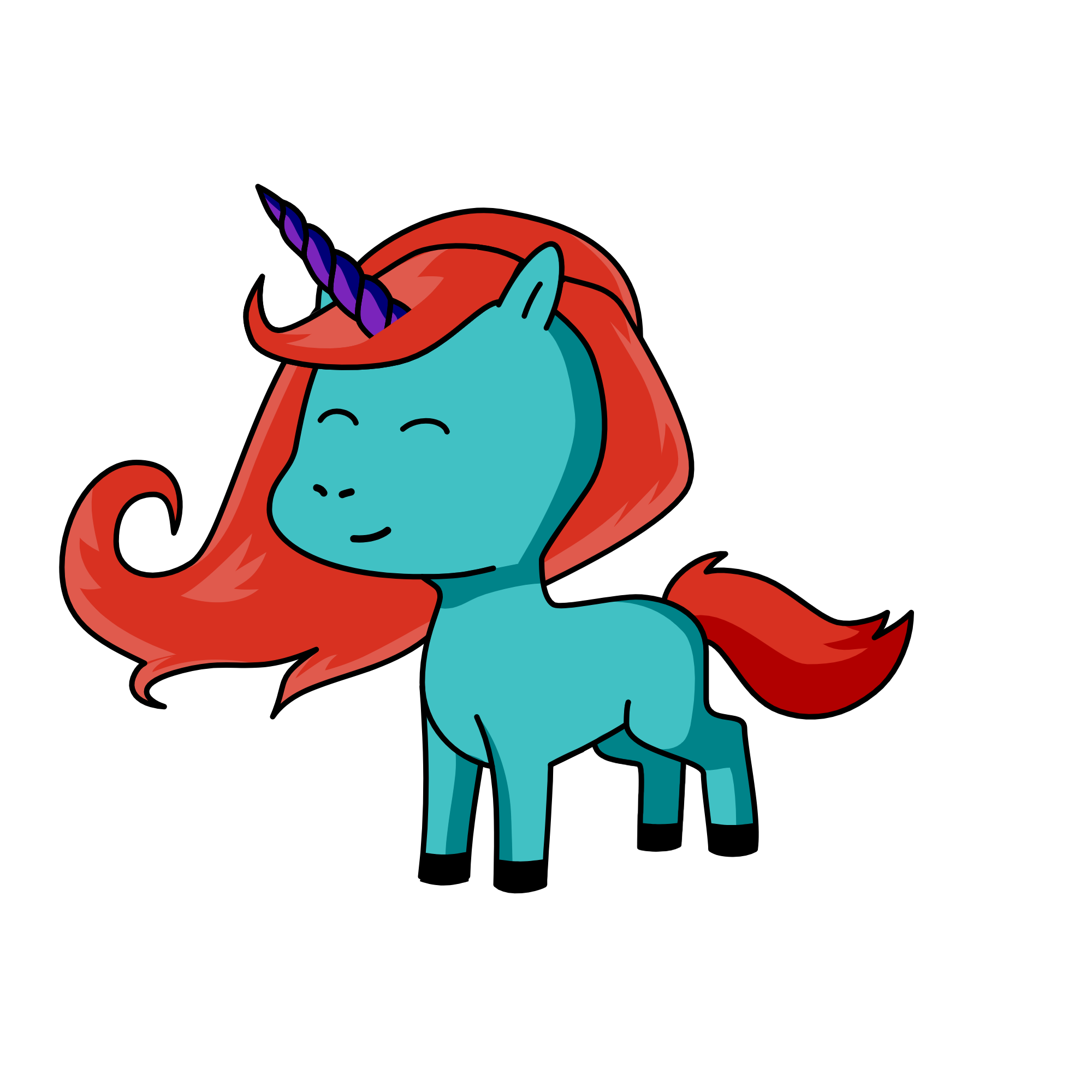 dawn, the unicorn