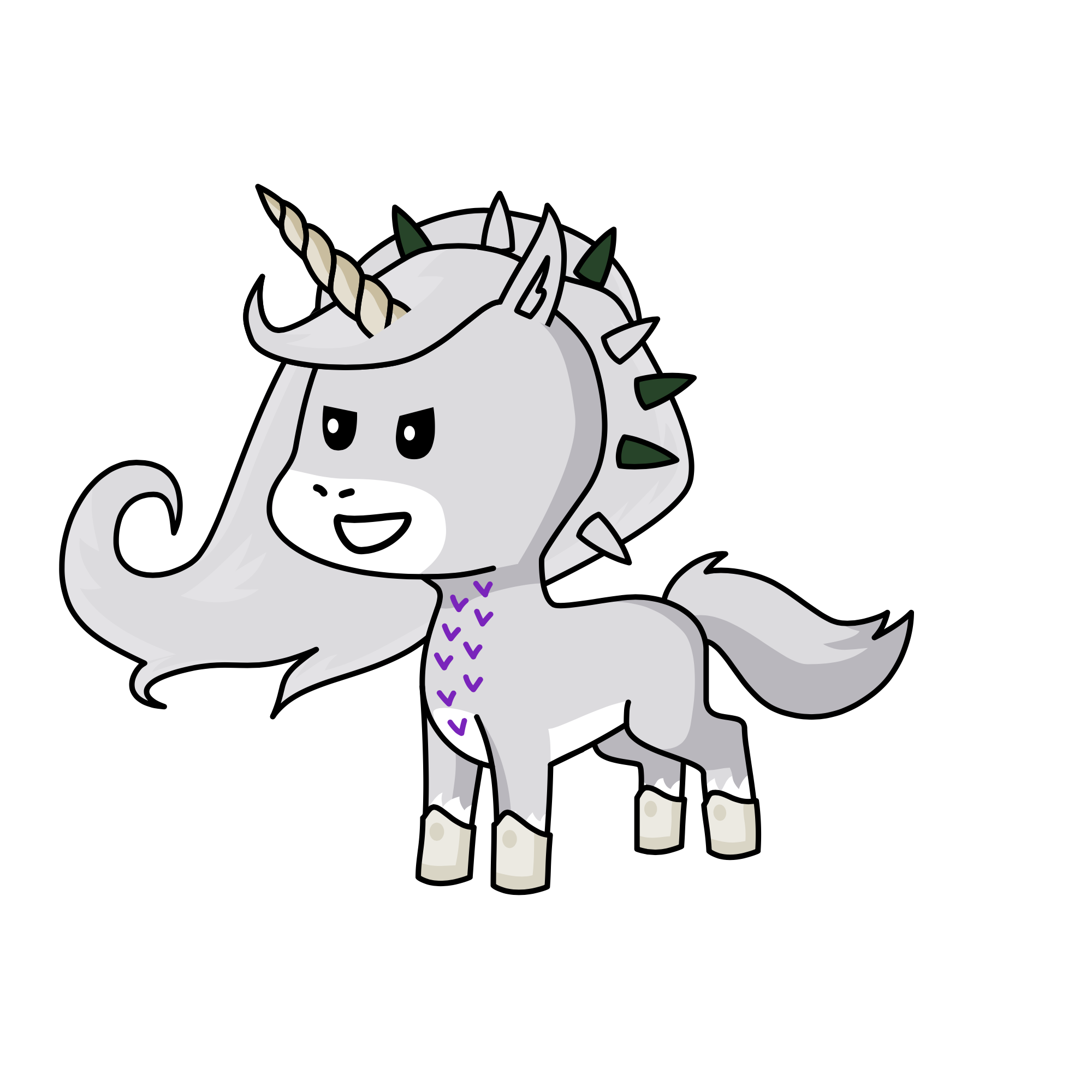 wind acorn, the unicorn