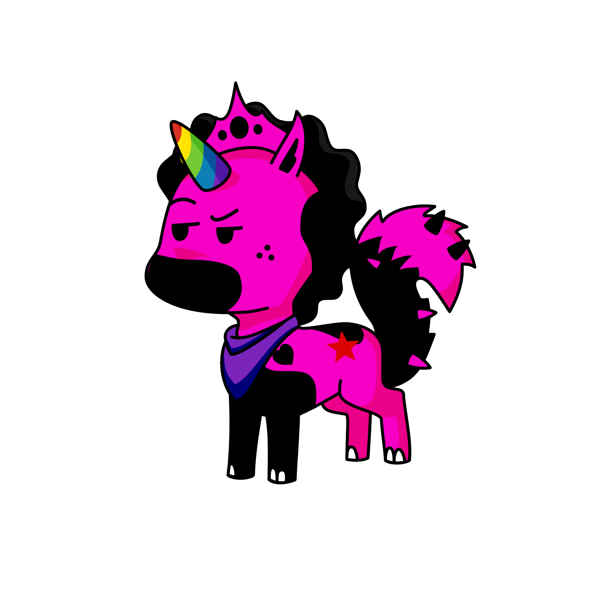 Boomer, the unicorn