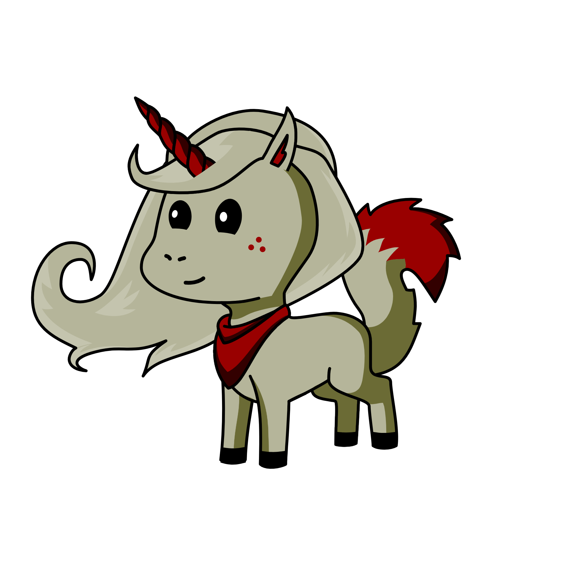 wolfy, the unicorn